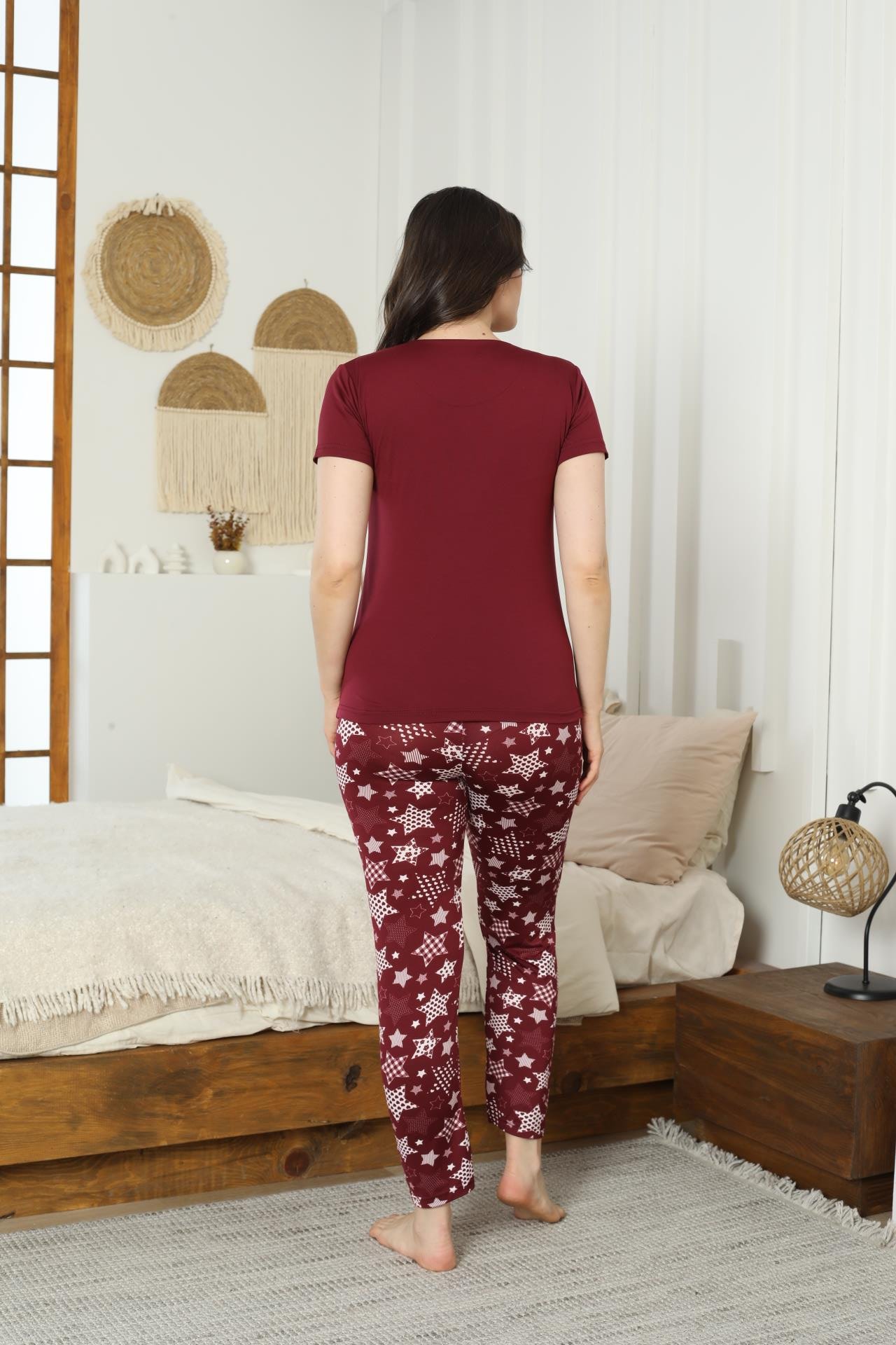 Kadın Milan Kısa Kol Pijama Takımı