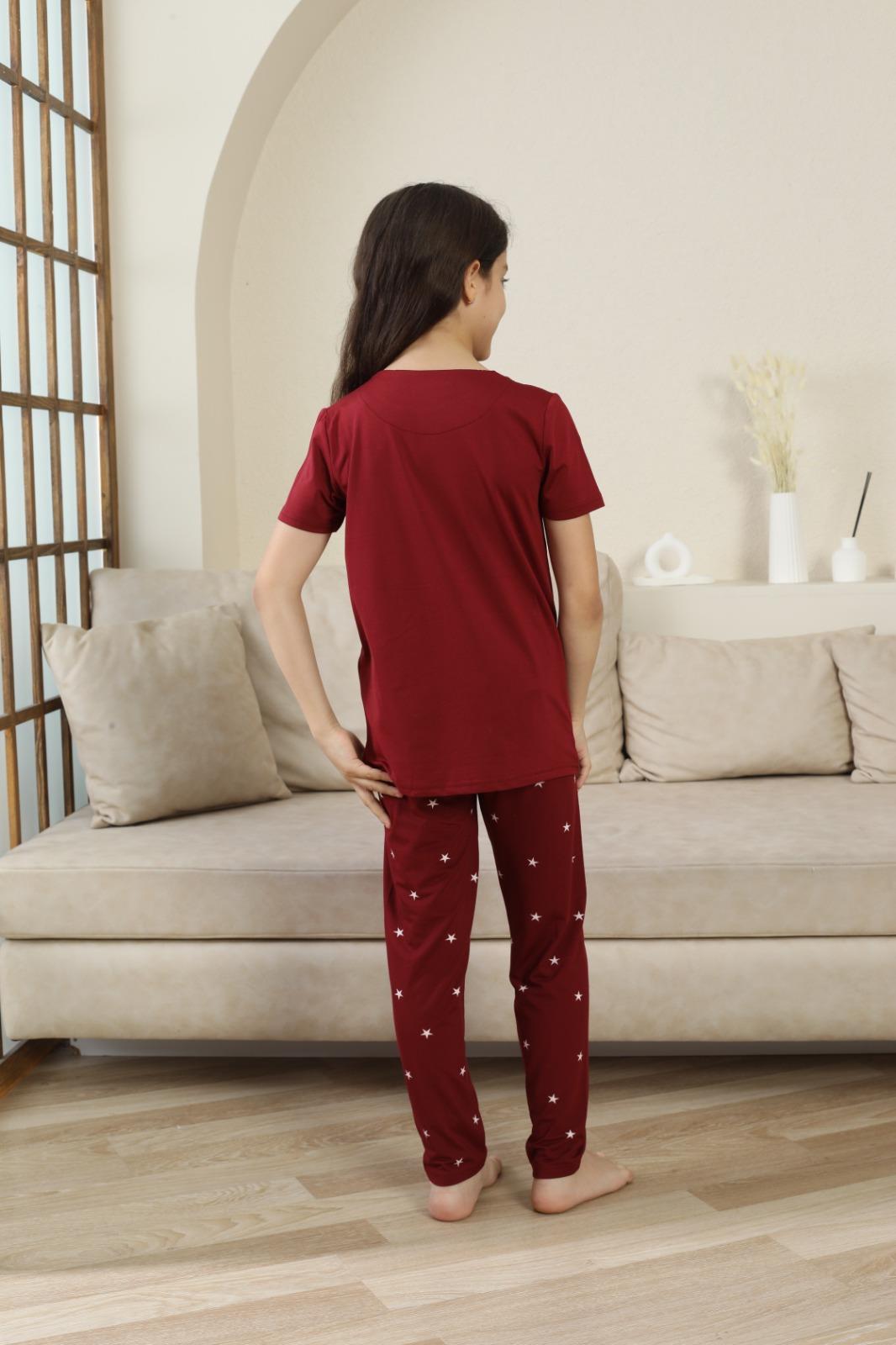 Milan Kısa Kol Çocuk Pijama Takımı