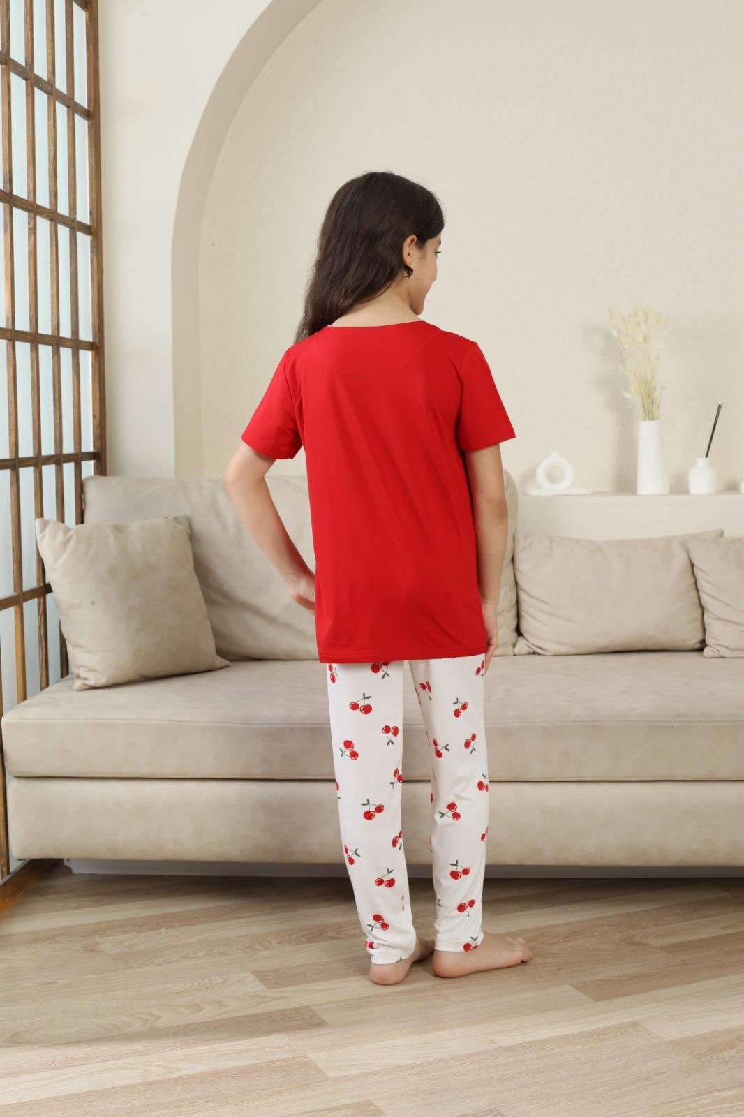 Milan Kısa Kol Çocuk Pijama Takımı