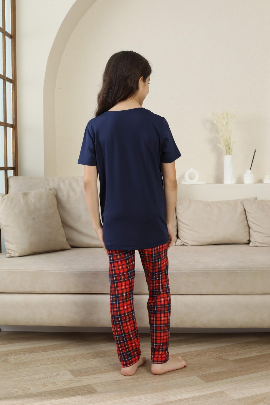 Milan Kısa Kol Çocuk Pijama Takımı