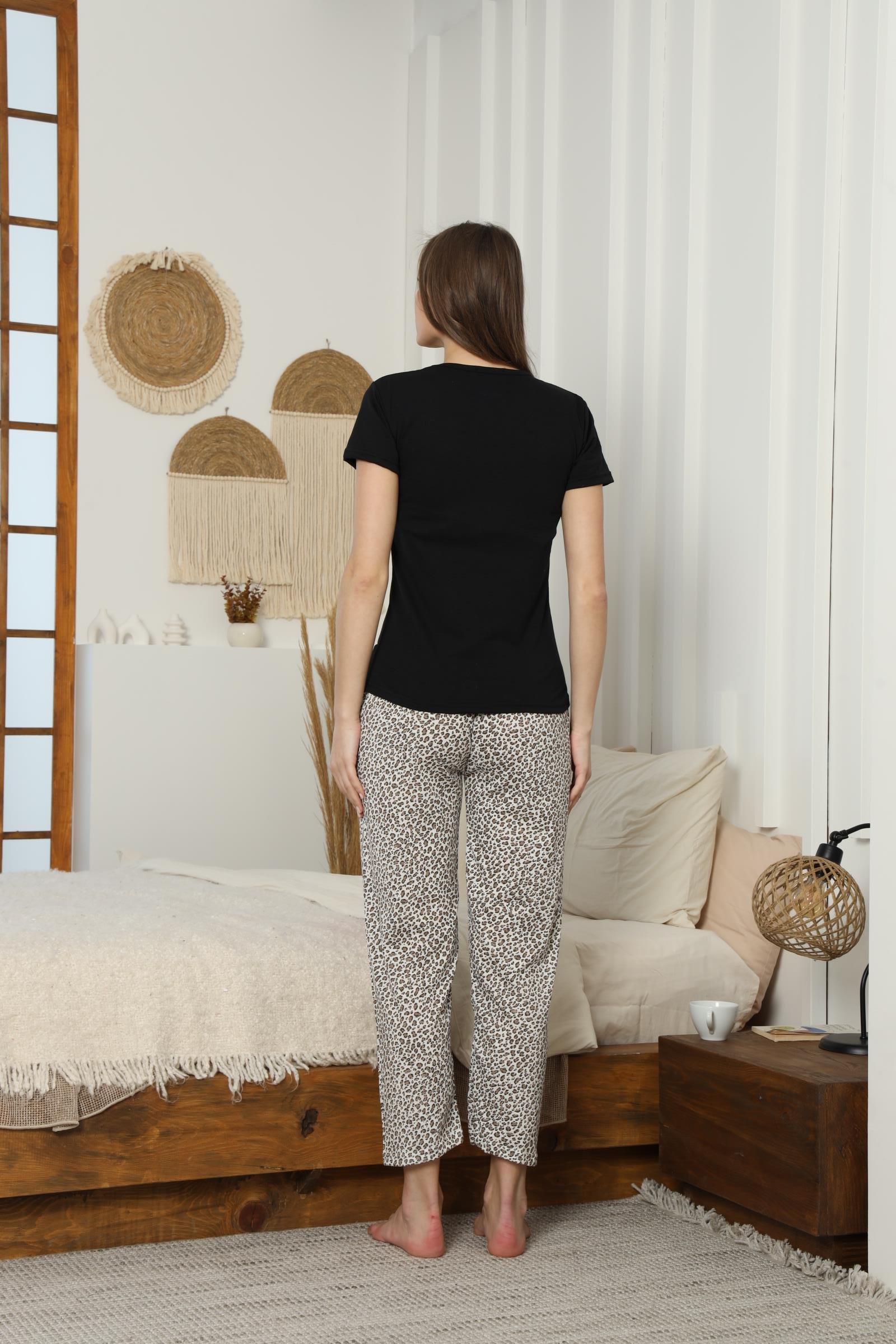Süprem Kısa Kol Pijama Takımı