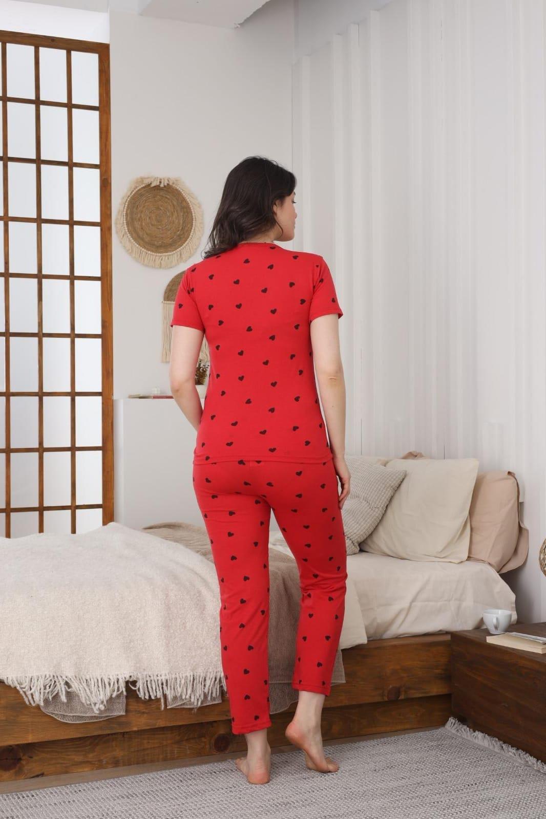 Süprem Kısa Kol Pijama Takımı