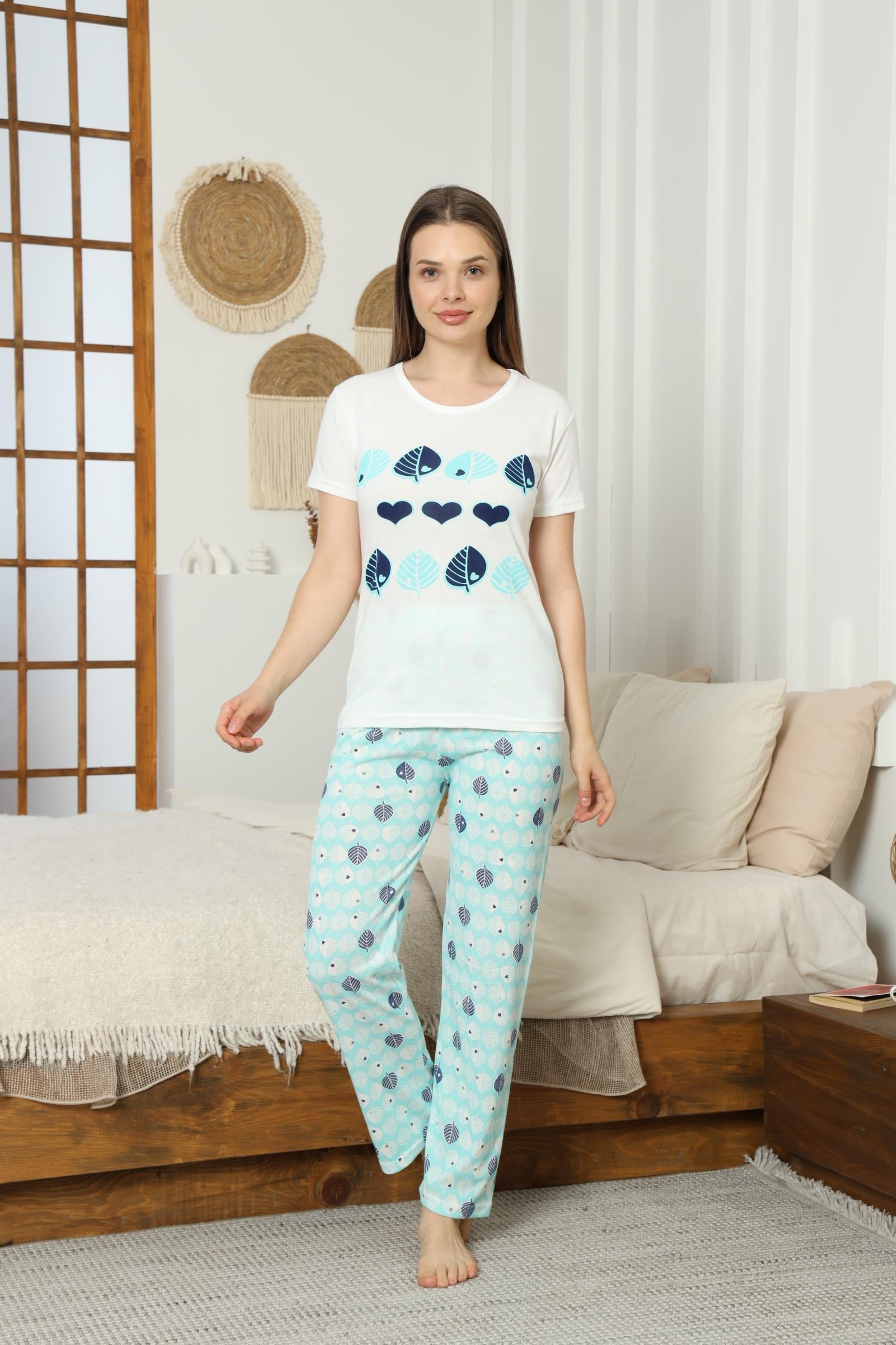 Süprem Kısa Kol Pijama Takımı