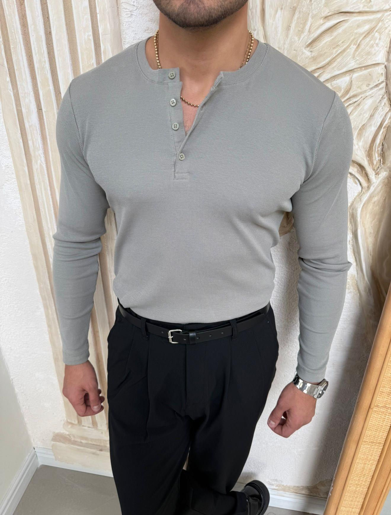 Çağla Düğme Detay Sweatshirt