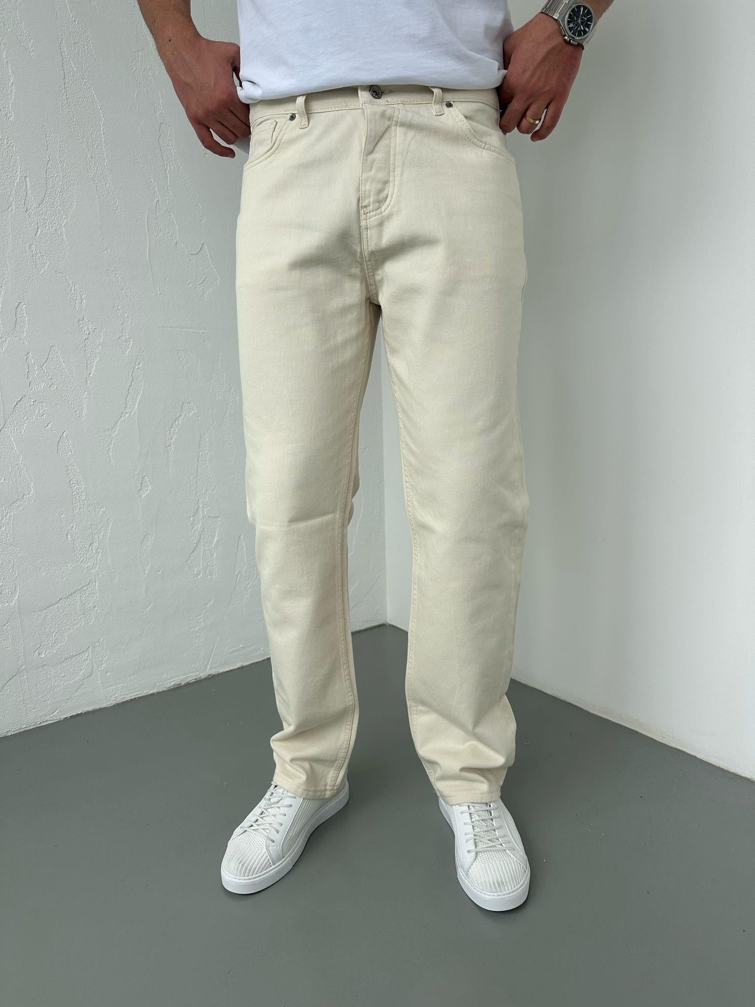 Krem Baggy Jean