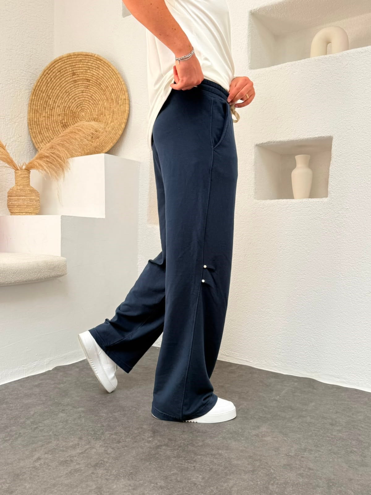 Lacivert Eşofman Relax Fit
