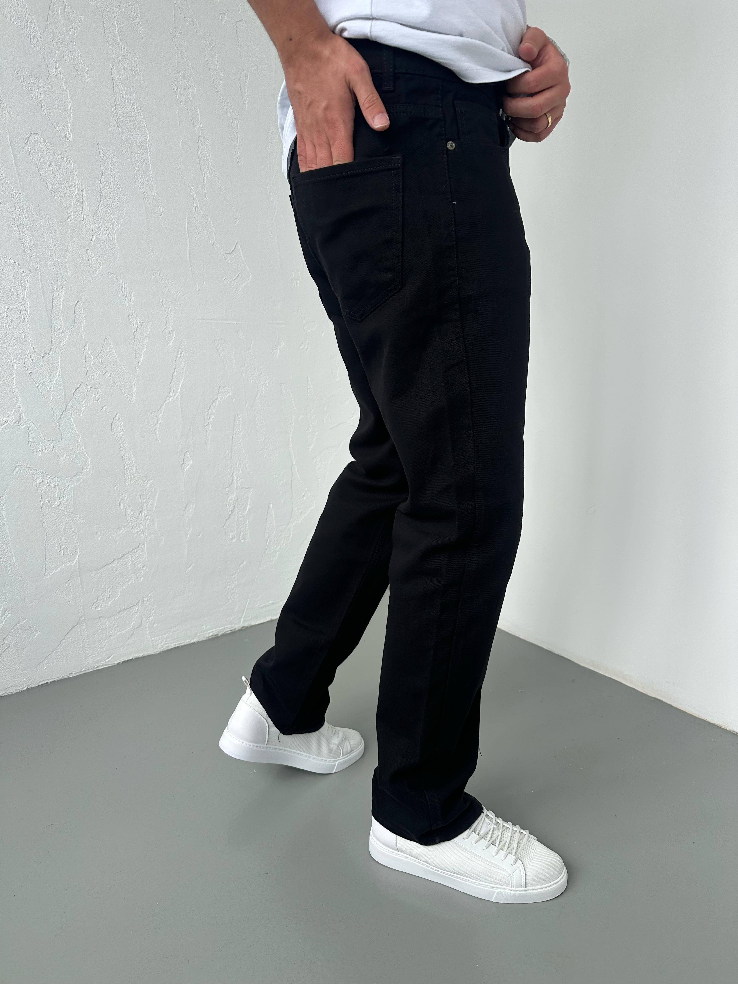 Siyah Baggy Jean