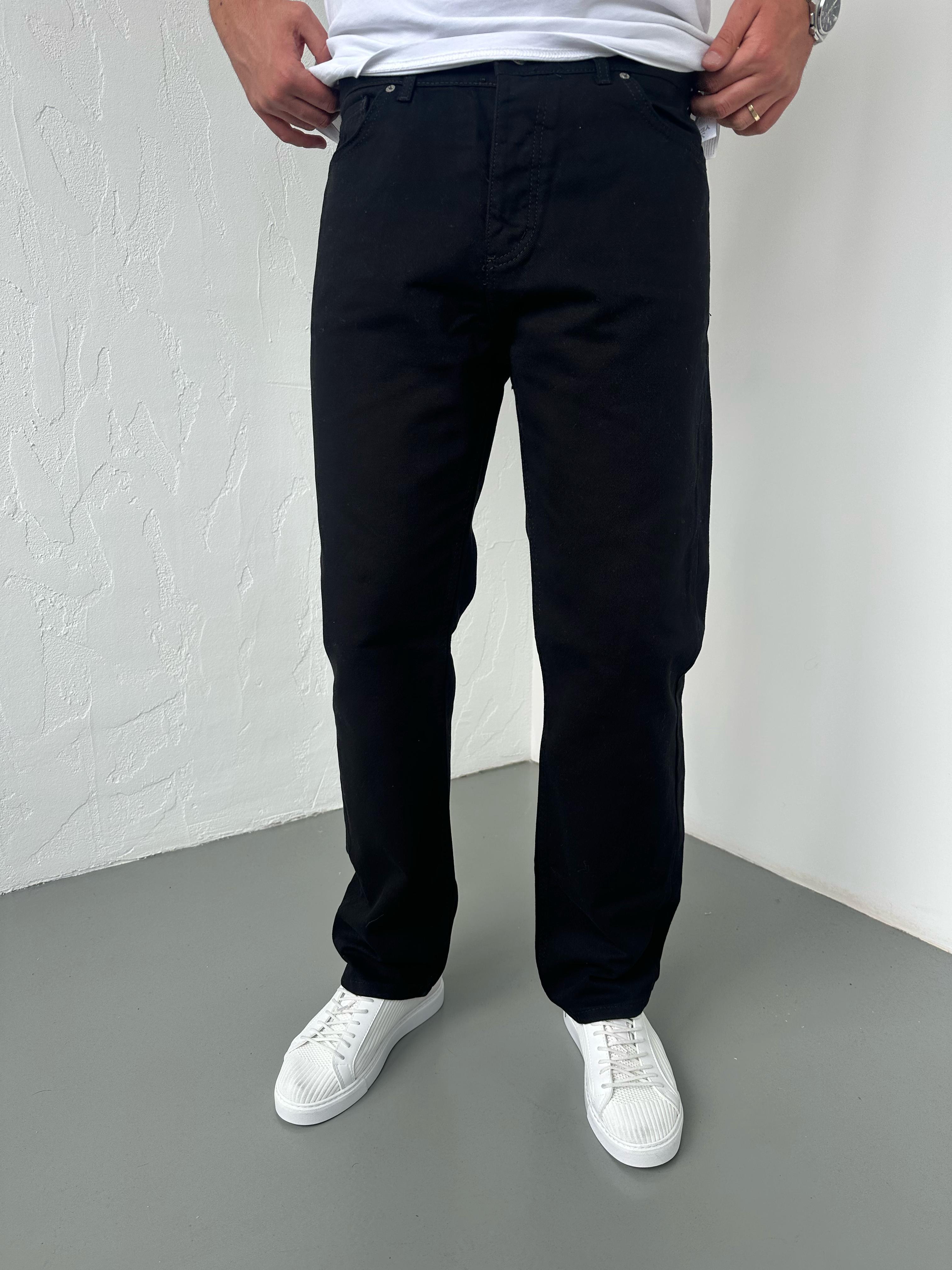 Siyah Baggy Jean