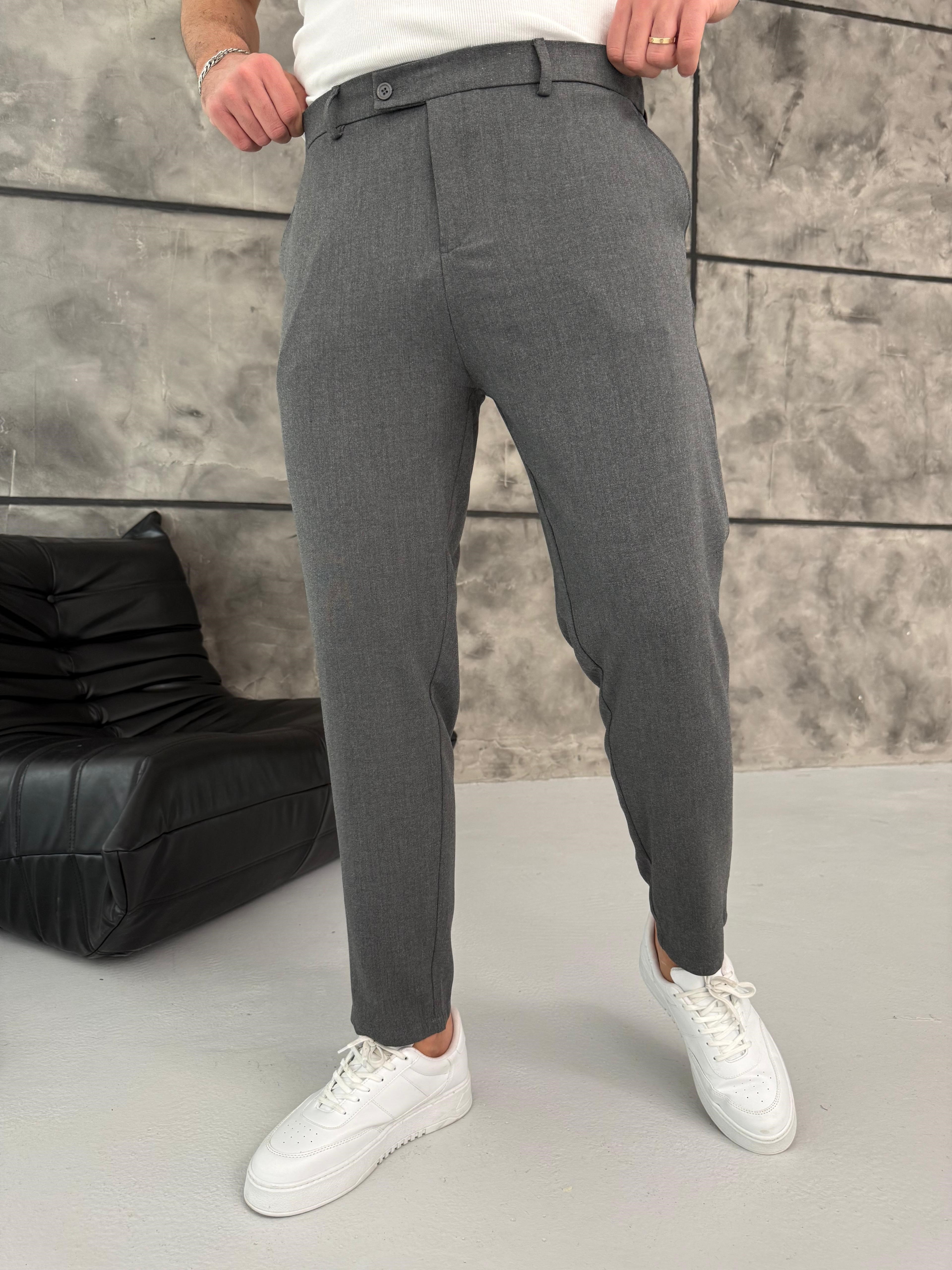 Slimfit Kumaş Pantolon Antrasit