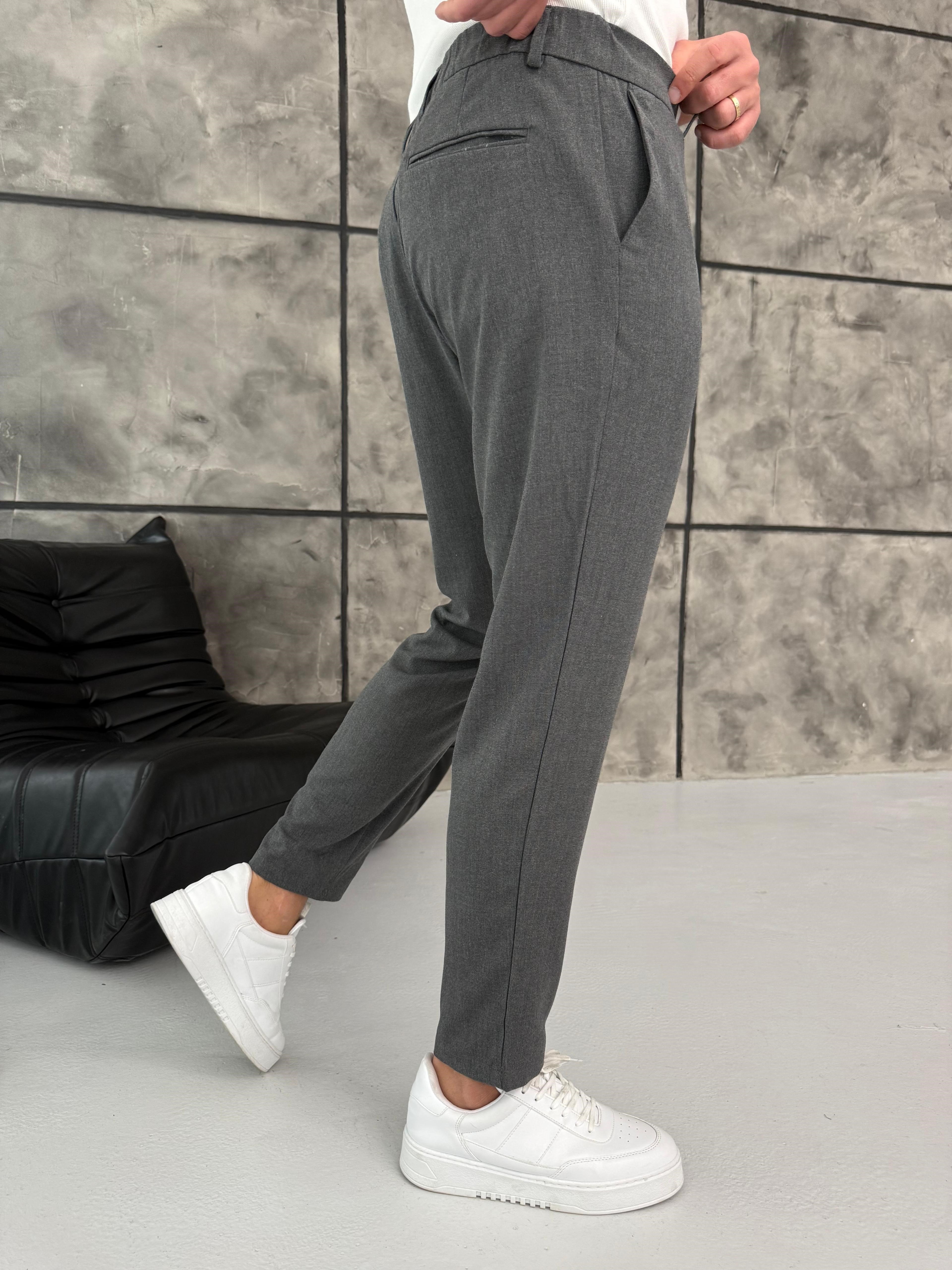 Slimfit Kumaş Pantolon Antrasit
