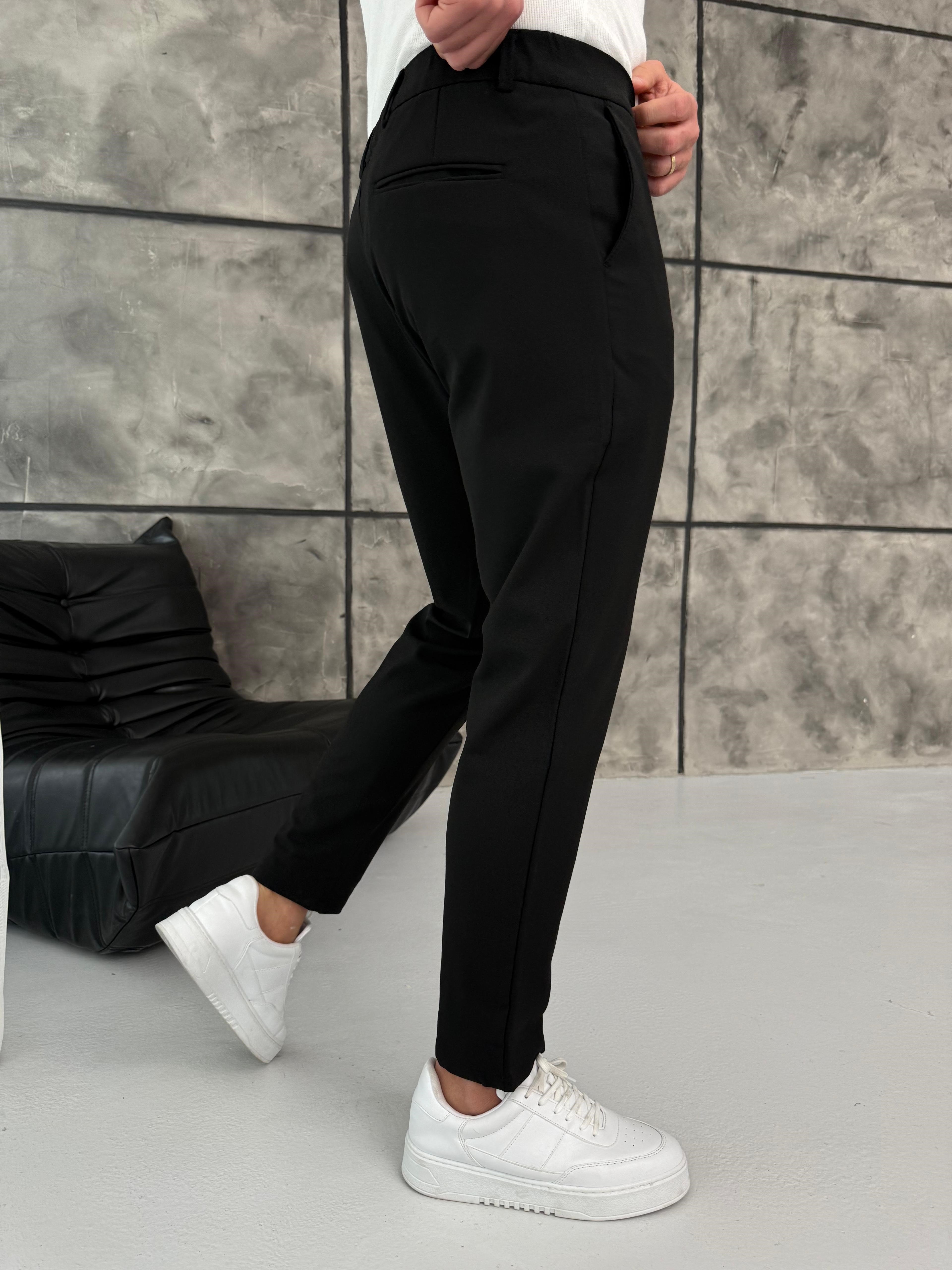 Slimfit Kumaş Pantolon Siyah