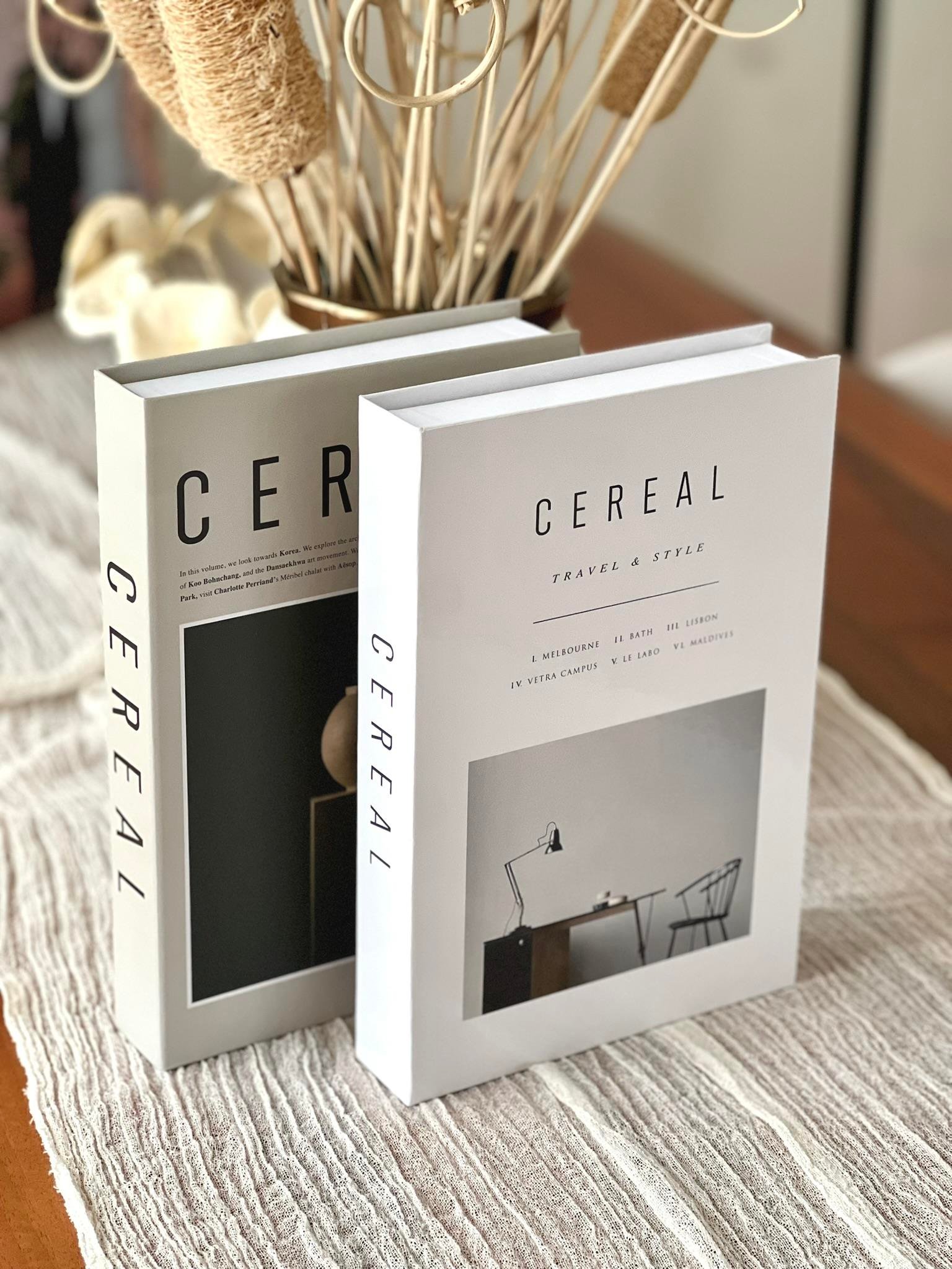 Dekoratif Kitap Kutu 2'li Set (C/C)