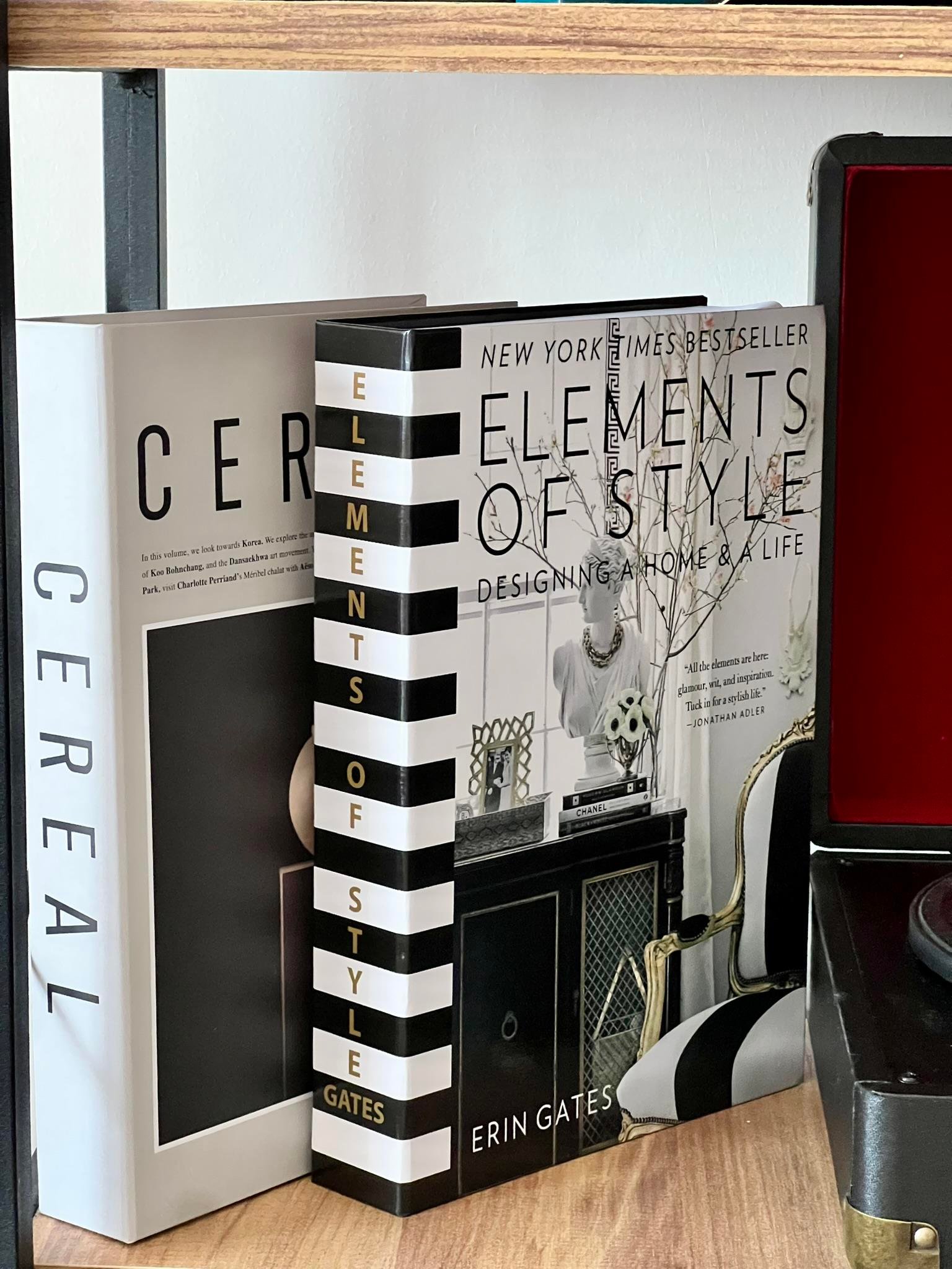 Dekoratif Kitap Kutu 2'li Set (C/E)