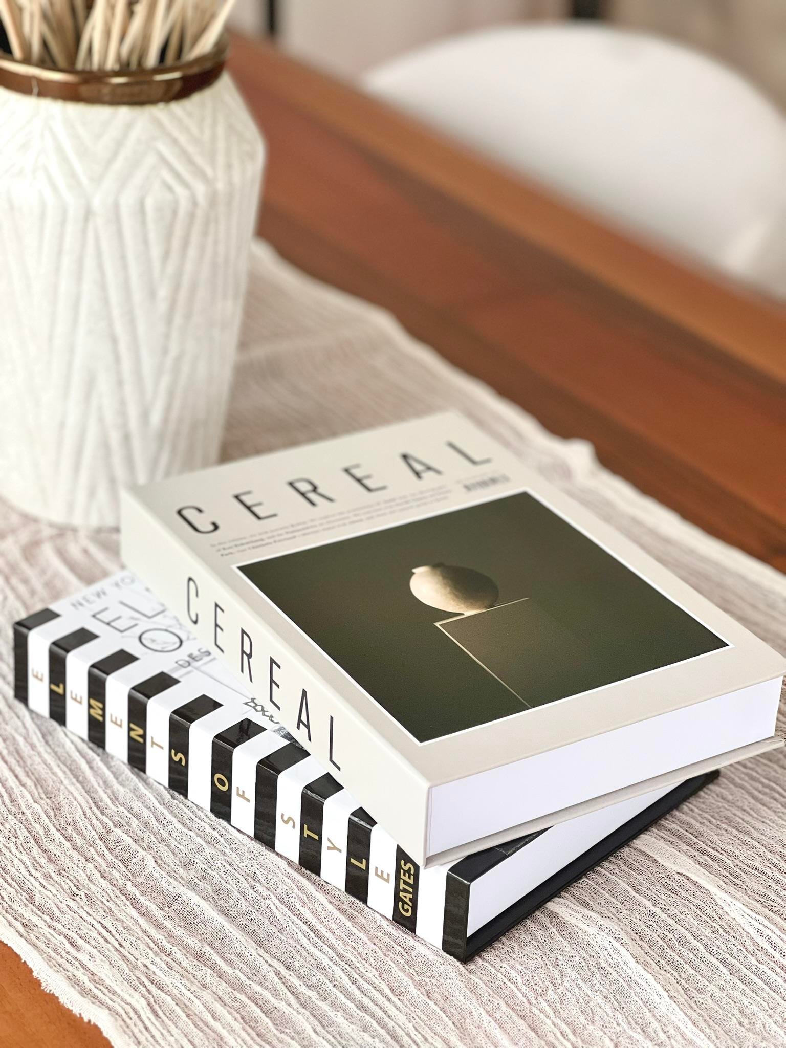 Dekoratif Kitap Kutu 2'li Set (C/EL)