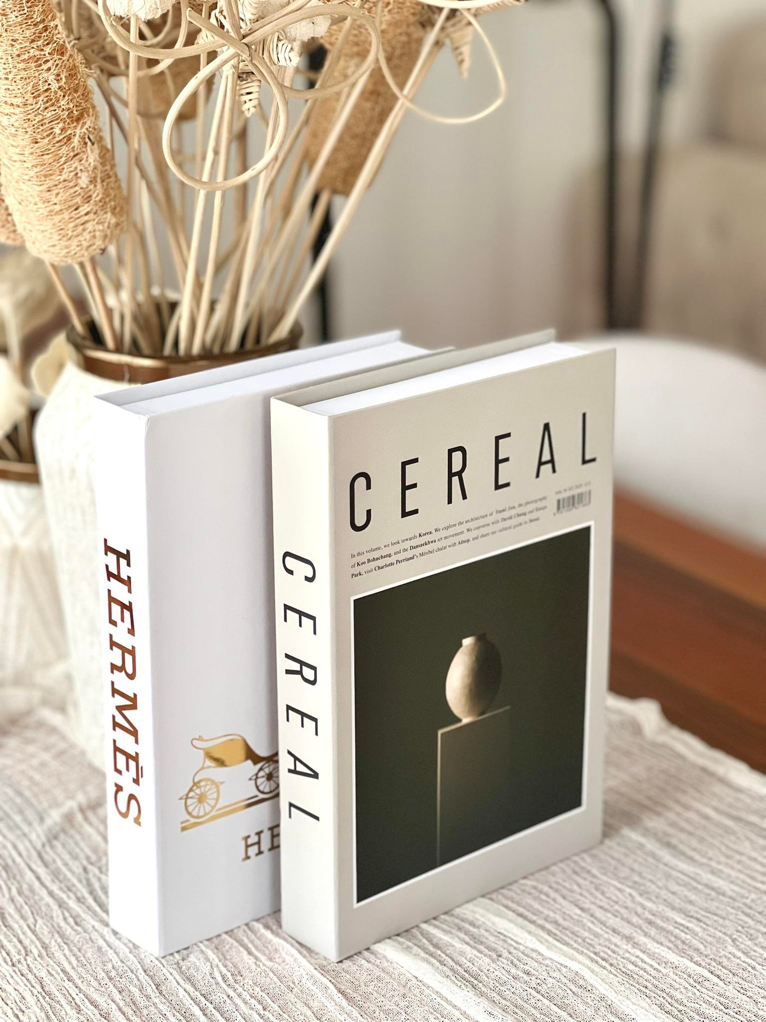 Dekoratif Kitap Kutu 2'li Set (C/HE)