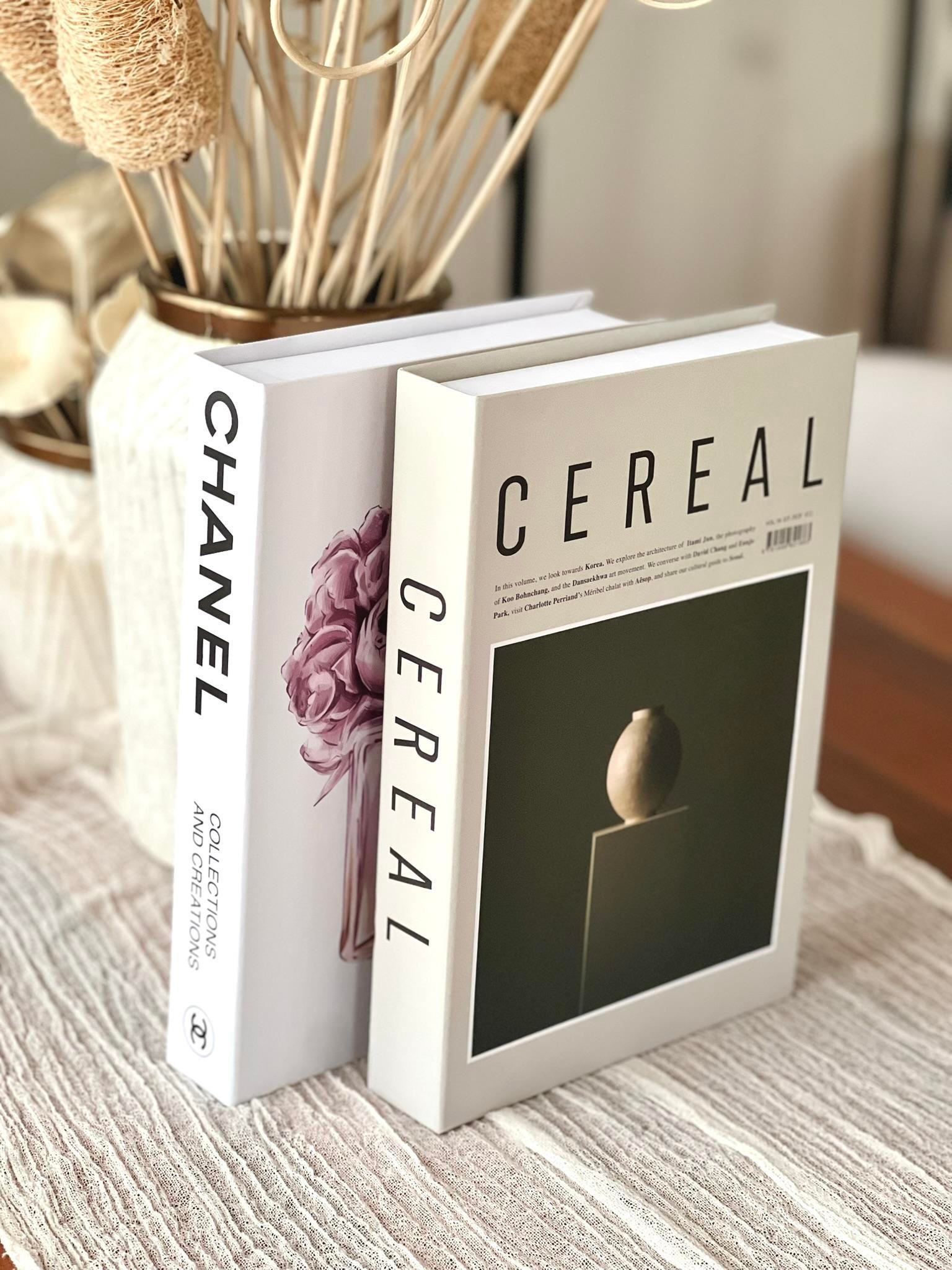 Dekoratif Kitap Kutu 2'li Set (C/N5)