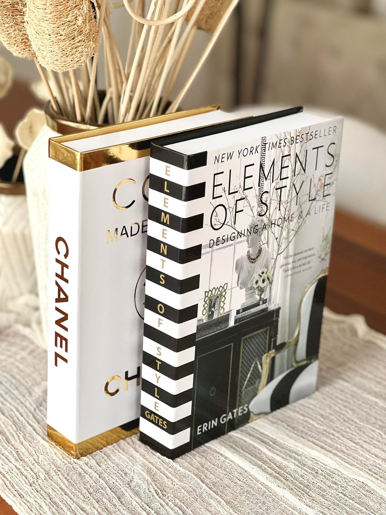 Dekoratif Kitap Kutu 2'li Set (CO/EL)