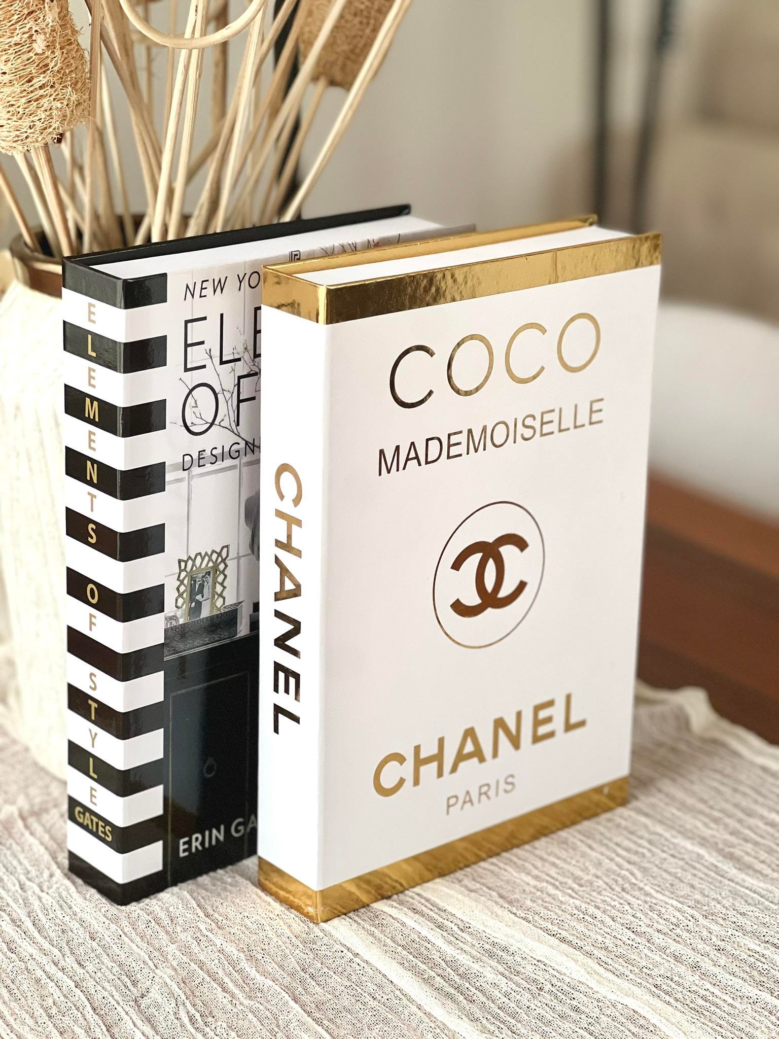 Dekoratif Kitap Kutu 2'li Set (CO/EL)