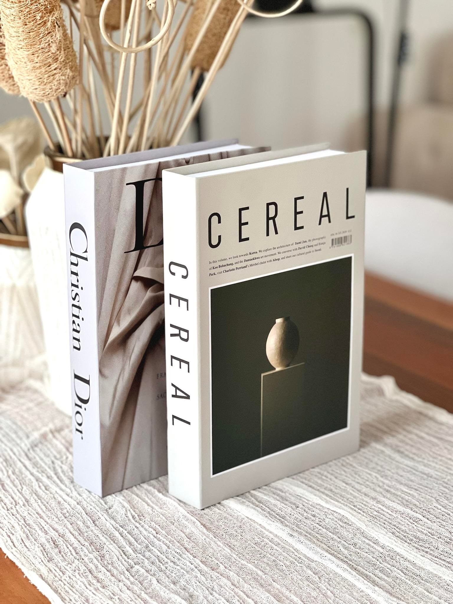 Dekoratif Kitap Kutu 2'li Set (CR/D)