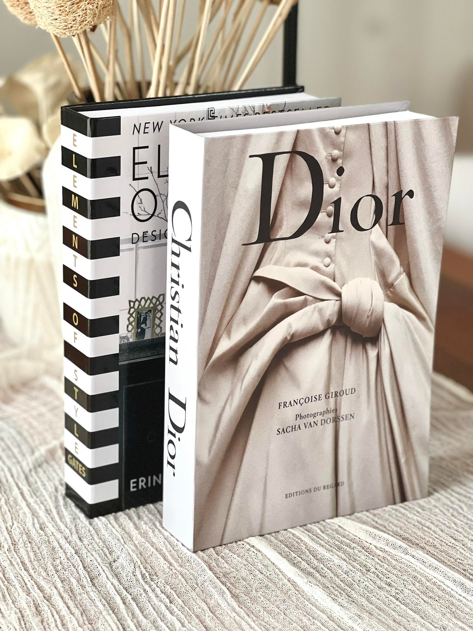 Dekoratif Kitap Kutu 2'li Set (D/EL)