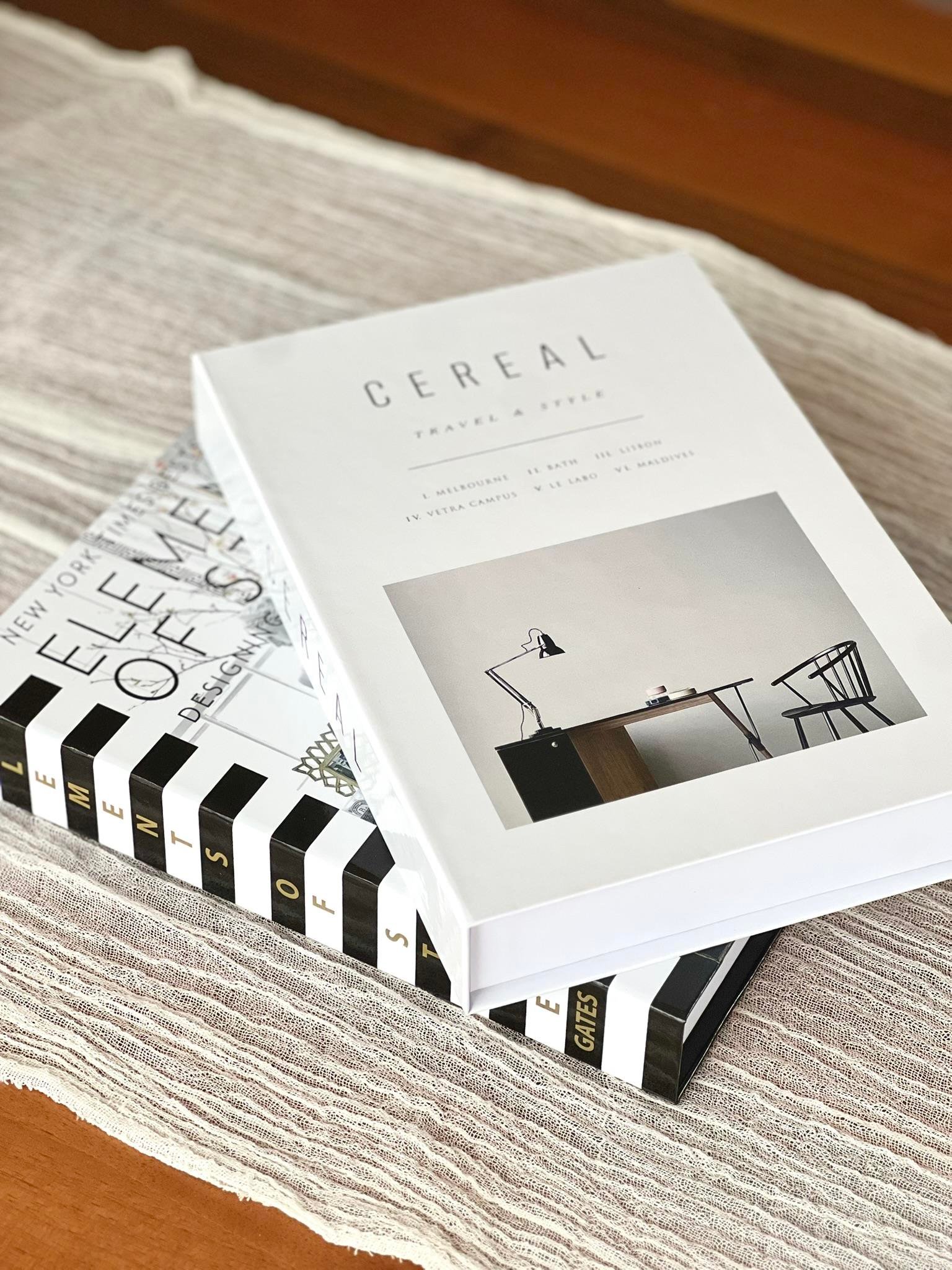 Dekoratif Kitap Kutu 2'li Set (EL/CE)