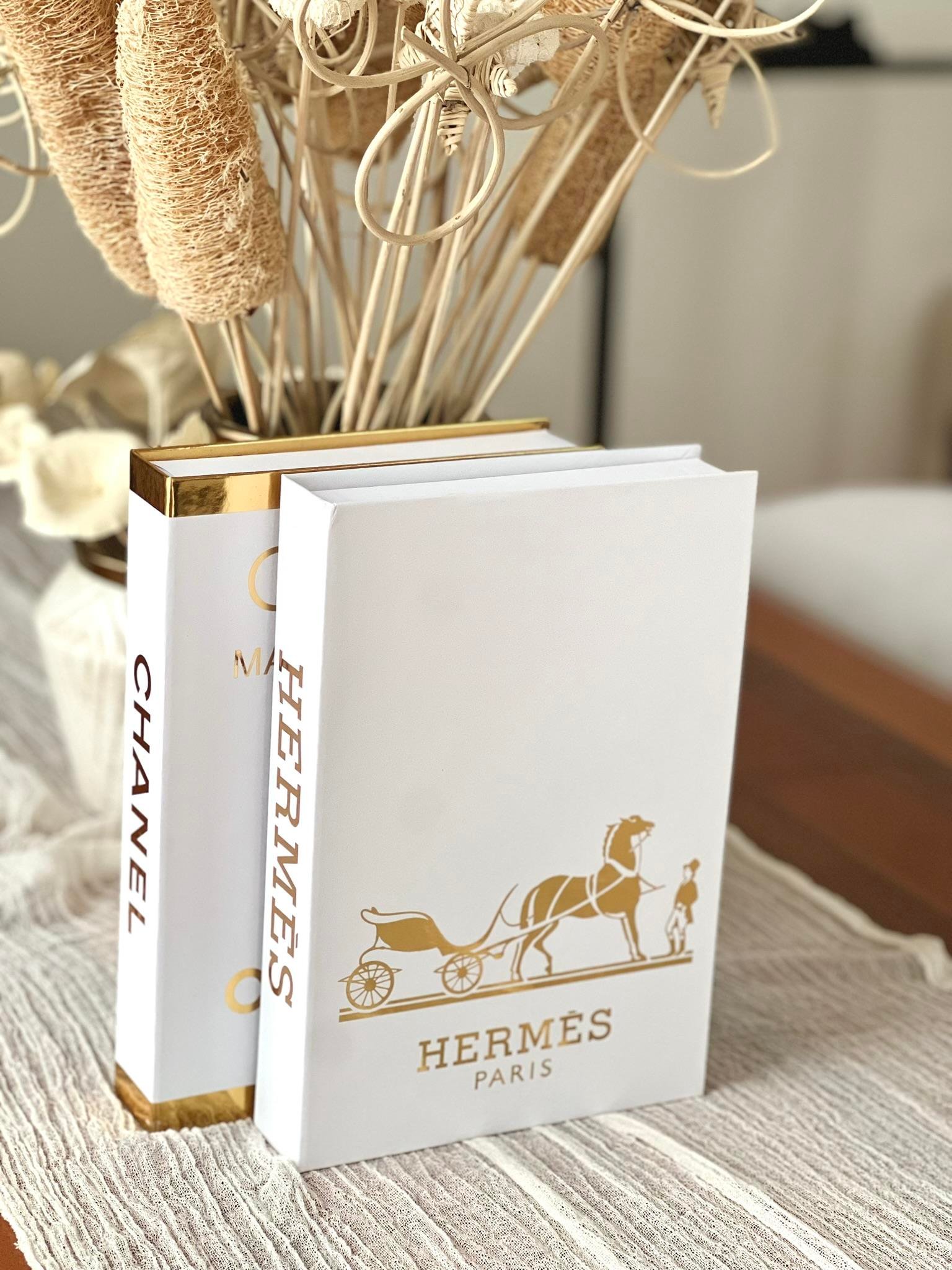 Dekoratif Kitap Kutu 2'li Set (HE/C)