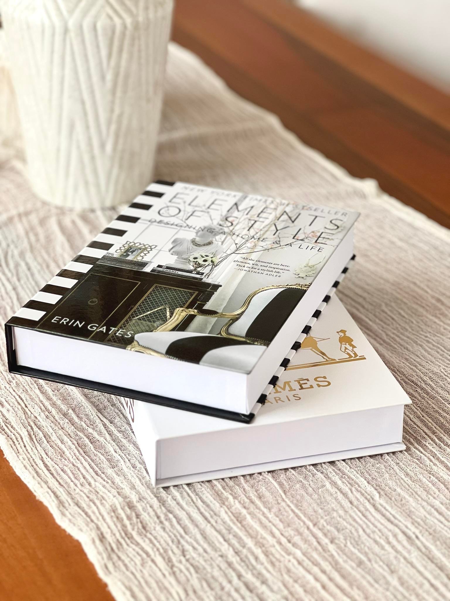 Dekoratif Kitap Kutu 2'li Set (HE/EL)