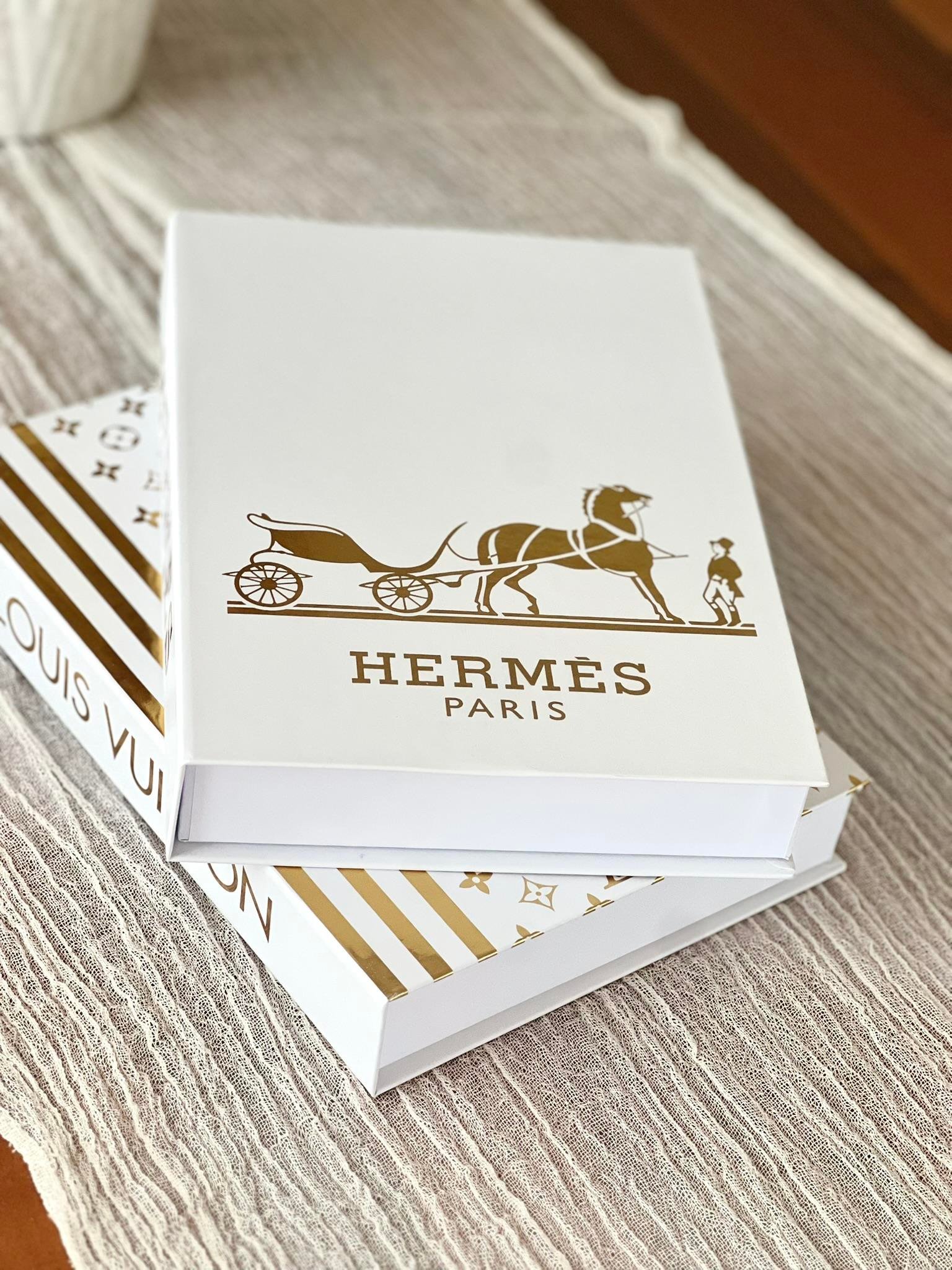 Dekoratif Kitap Kutu 2'li Set (HE/VL)