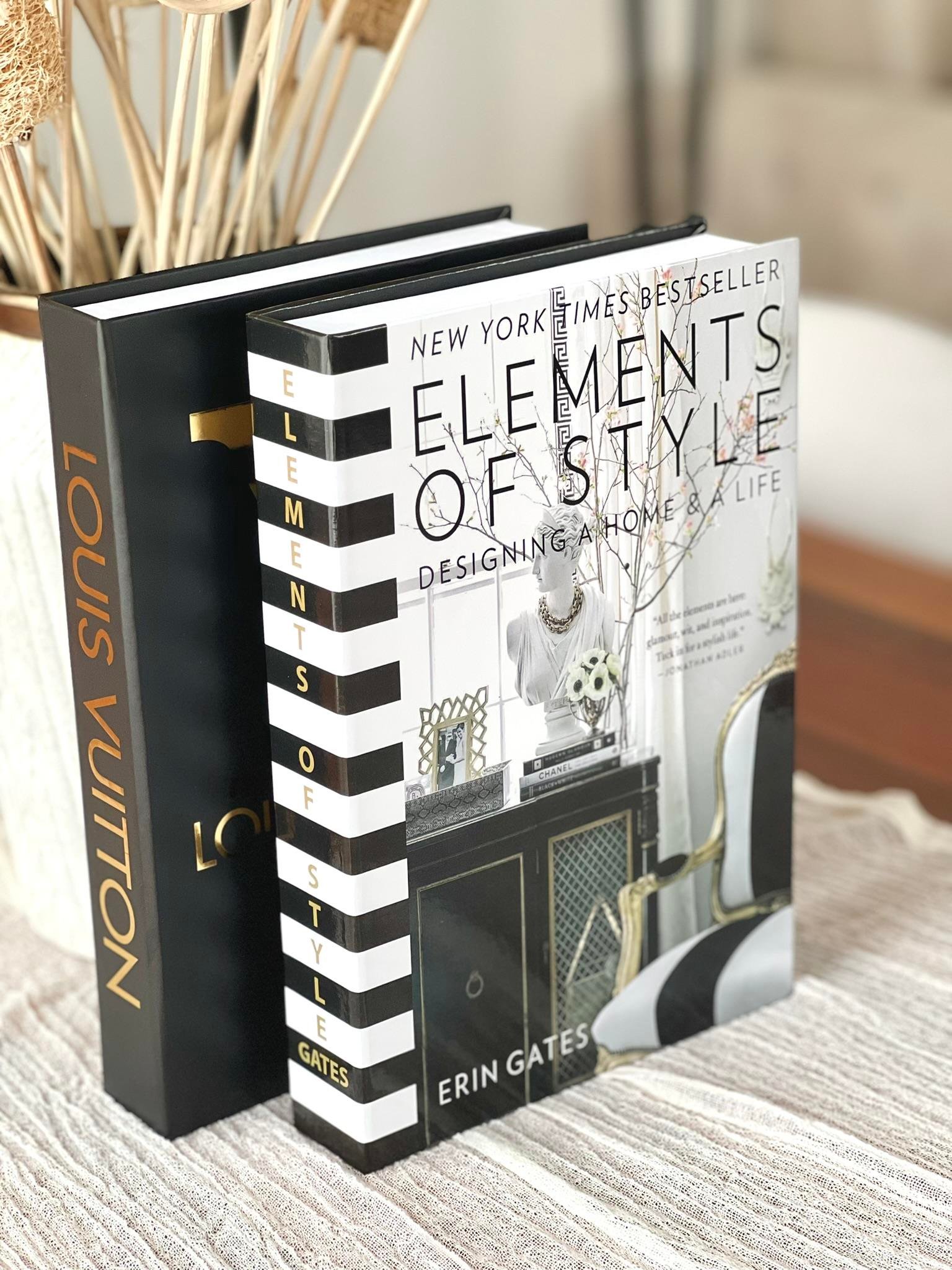 Dekoratif Kitap Kutu 2'li Set (L/EL)