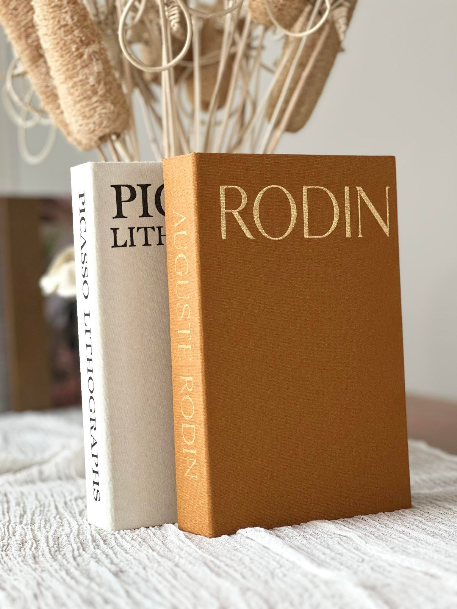 Dekoratif Kitap Kutu 2'li Set (P/RO)