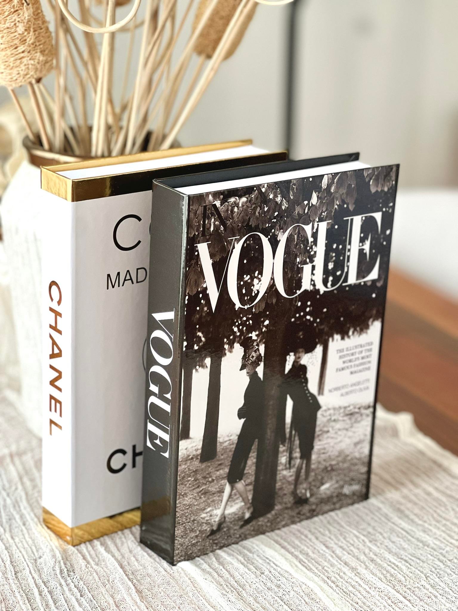 Dekoratif Kitap Kutu 2'li Set (V/CO)