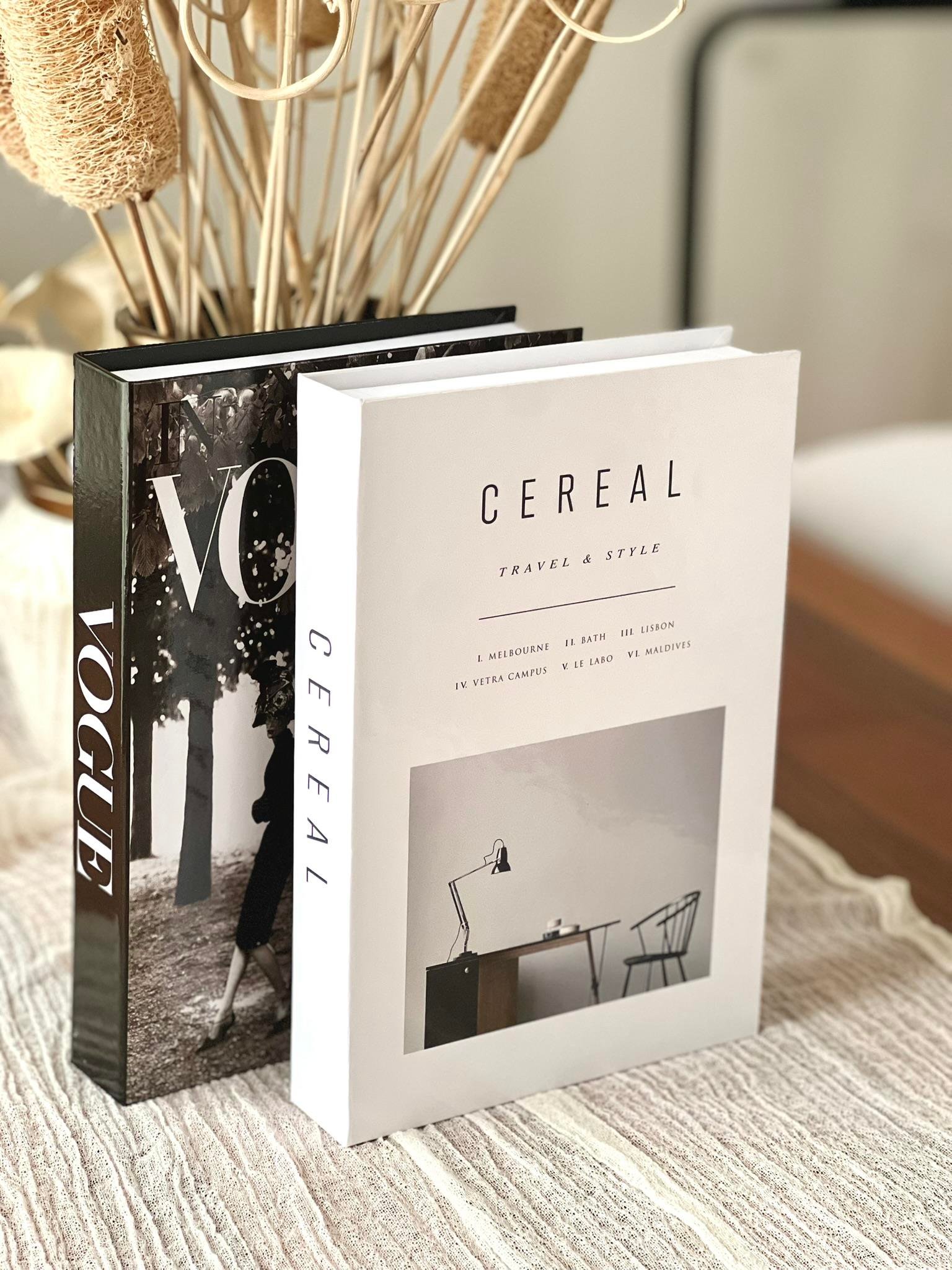 Dekoratif Kitap Kutu 2'li Set (VO/CE)