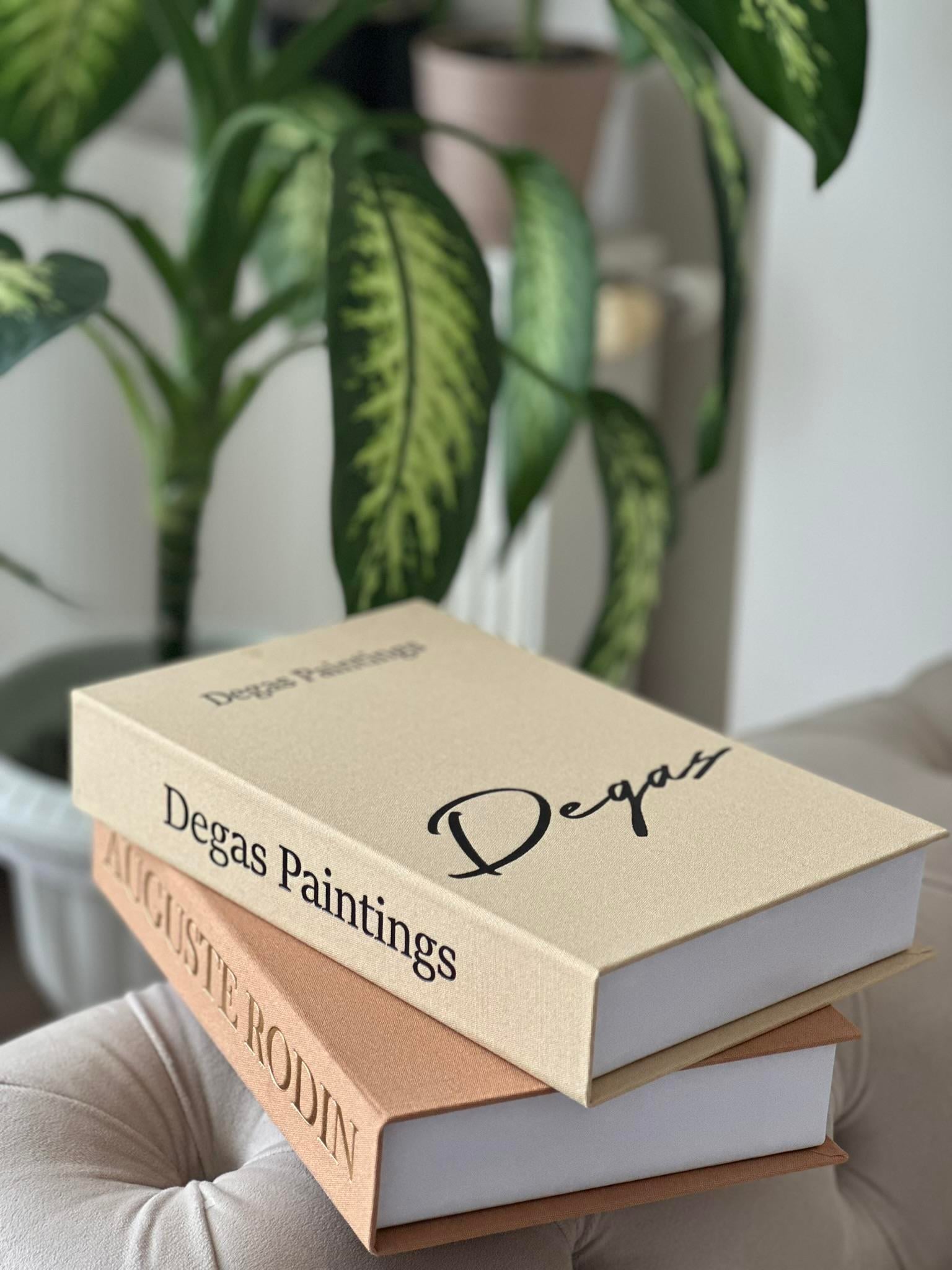 Kumaş Dekoratif Kitap Kutu 2'li Set (DE/RO)