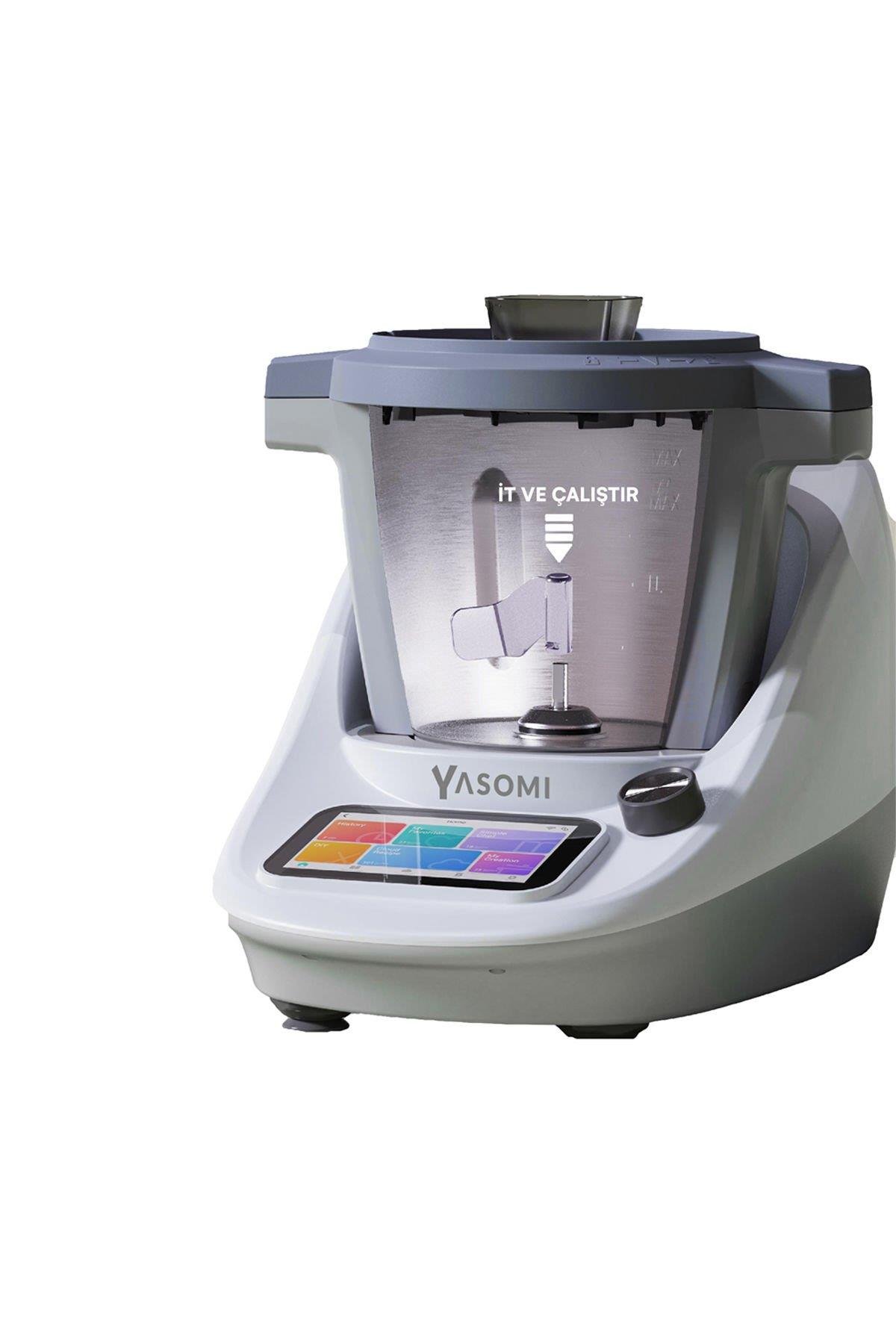 Y90 Pro Akıllı Ekranlı Multifonksiyonel Yemek Yapma Mutfak Robotu