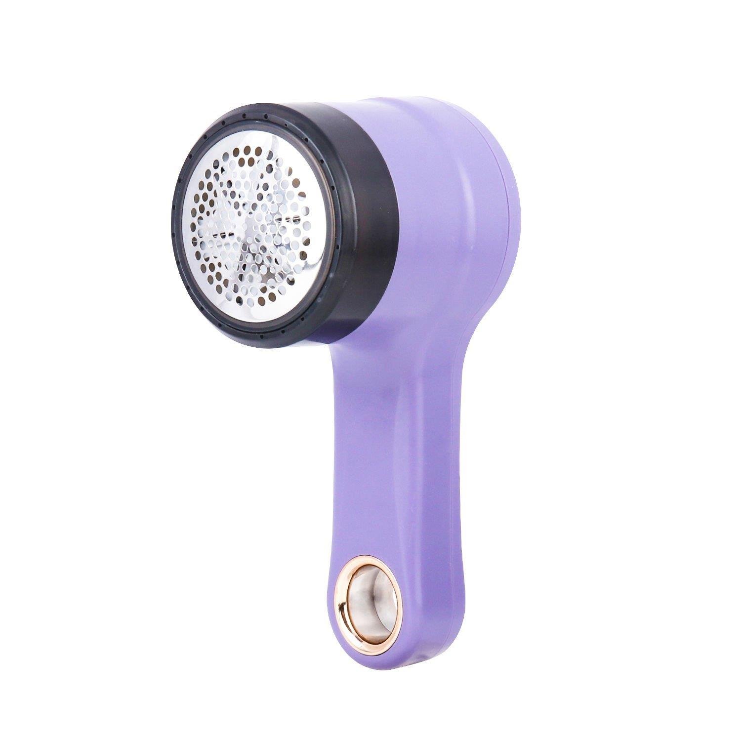 Yasomi DN-31 QuilMate Usb Şarj Edilebilir LED Ekran Tiftik Kazak ve Mobilya Tüy Toplama Makinesi (mor)