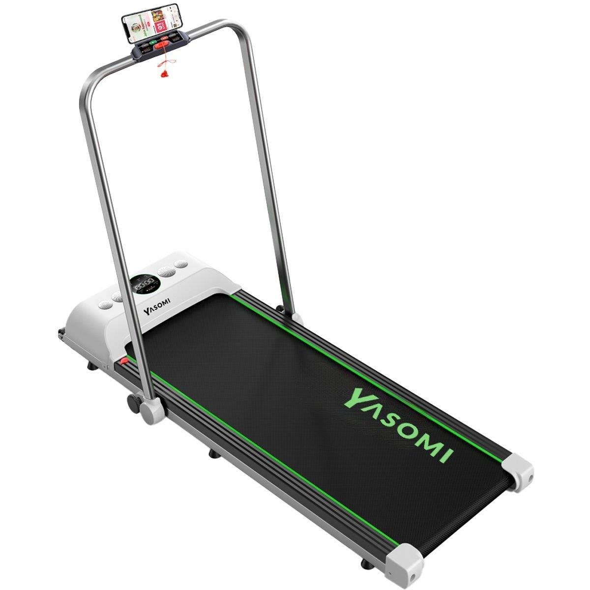 Yasomi I5 Beyaz Hoparlörlü Katlanabilir Koşu Bandı 12 Km ( Türkiye Garantili)