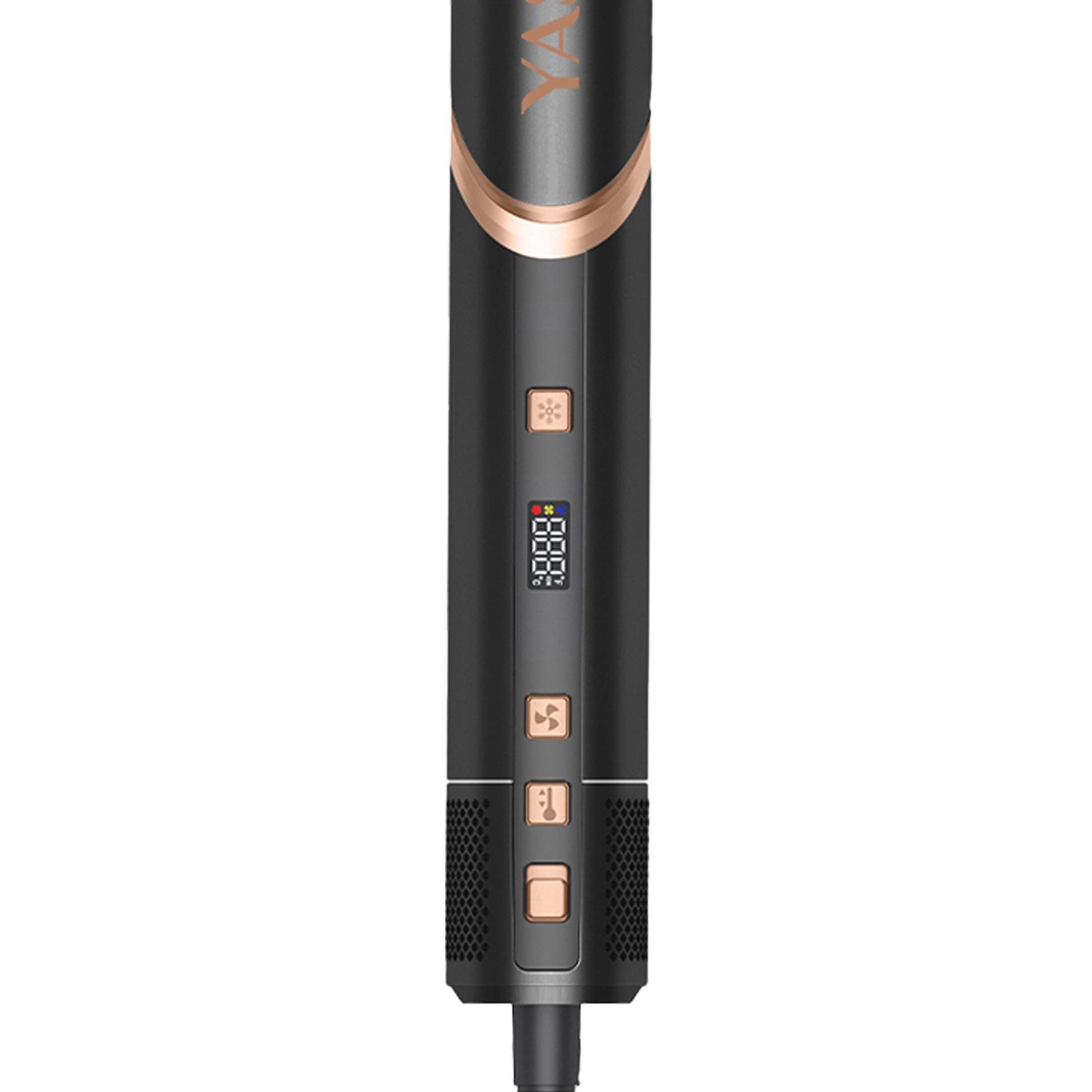 Yasomi Witero 9in1 Ultra Airwrap Multi-Styler Sıcak-Soğuk Hava Üflemeli Siyah Saç Şekillendirme Cihazı