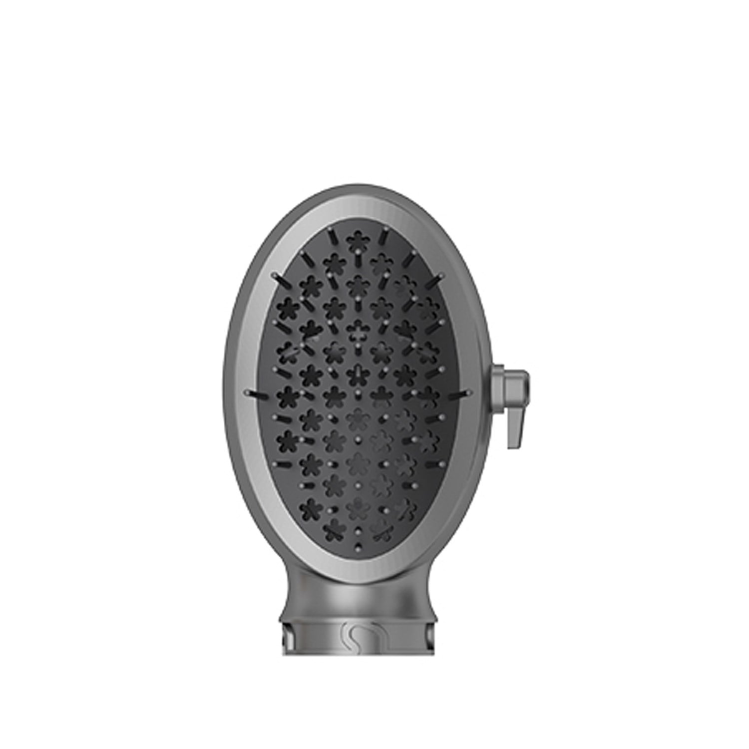 YASOMİ WT-633 GRİ SAÇ OVAL FIRÇA(BİR TARAF DÜZ)