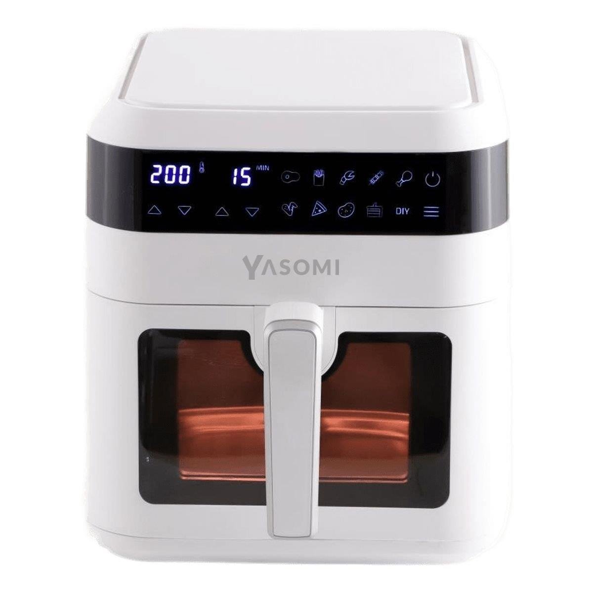 Yasomi Y60 Airfryer 1300w 6 Lt Akıllı Fritöz Beyaz ( Türkiye Garantili)