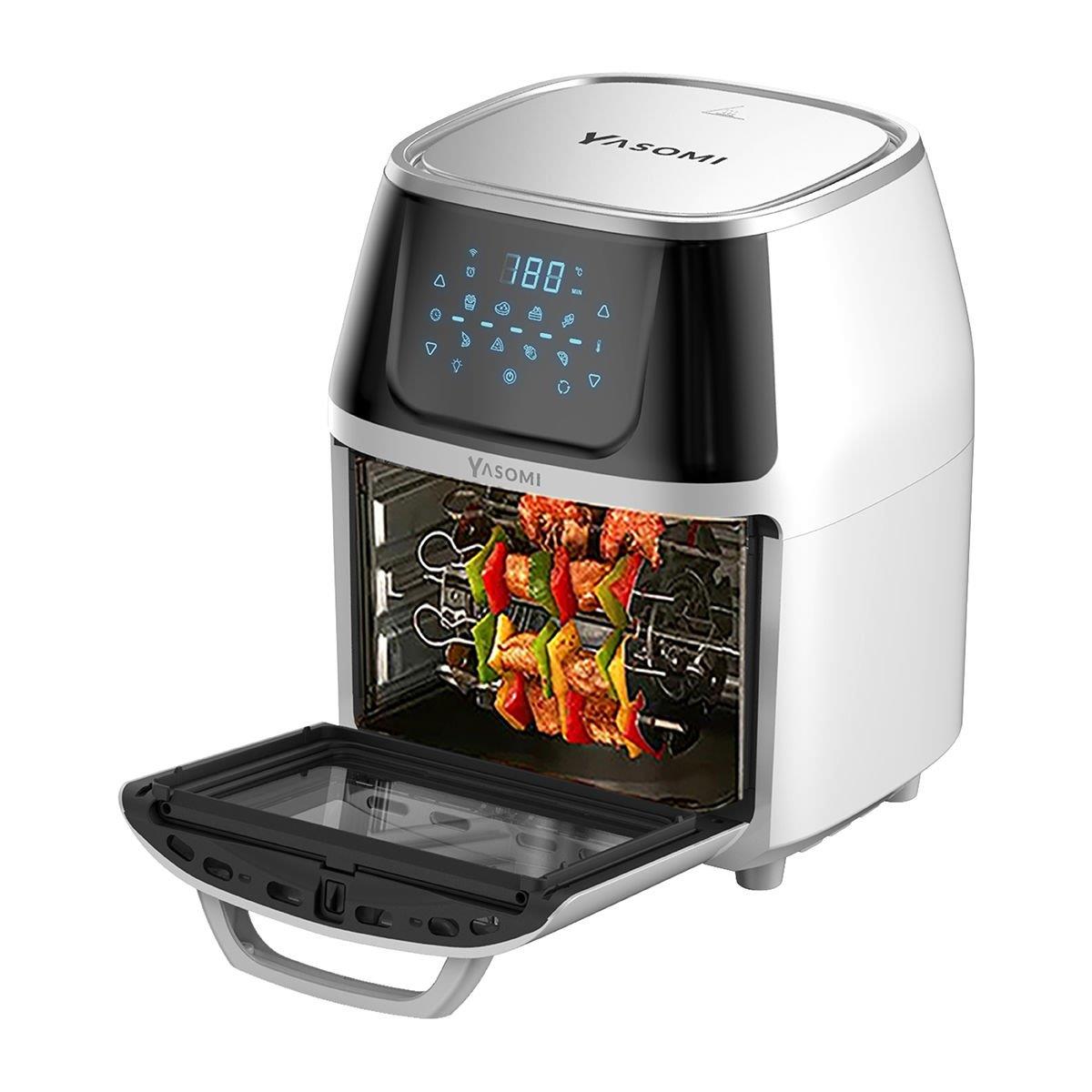 Yasomi Y88 Xxl 1500w 8 Litre Airfryer Oven Fritöz (Beyaz)