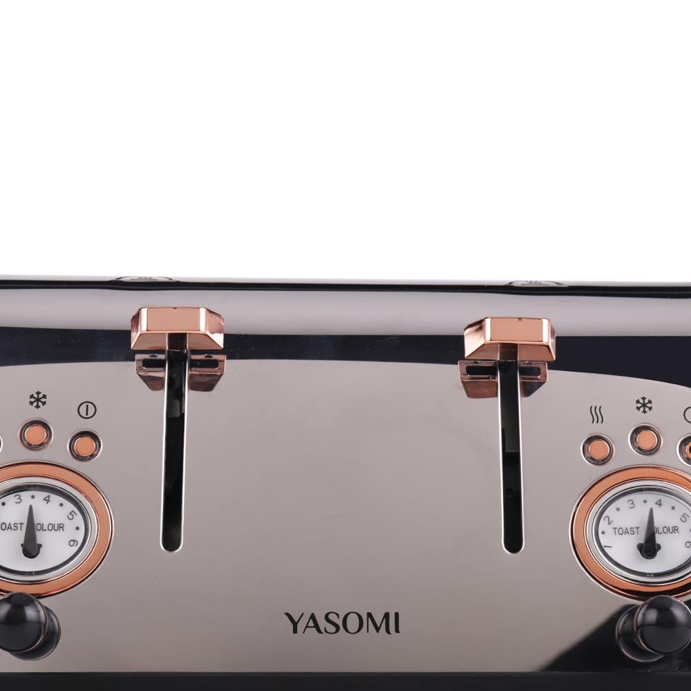 Yasomi YK-628T 4 Dilimli Geniş Yuvalı Tost Makinesi
