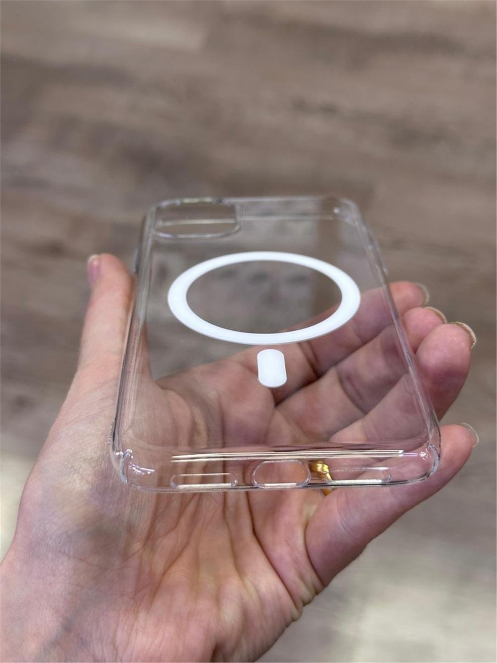 iPhone 11 Kılıf - Sararmaz Şeffaf Mika, MagSafe Şarj, Komple Sert, Ultra İnce
