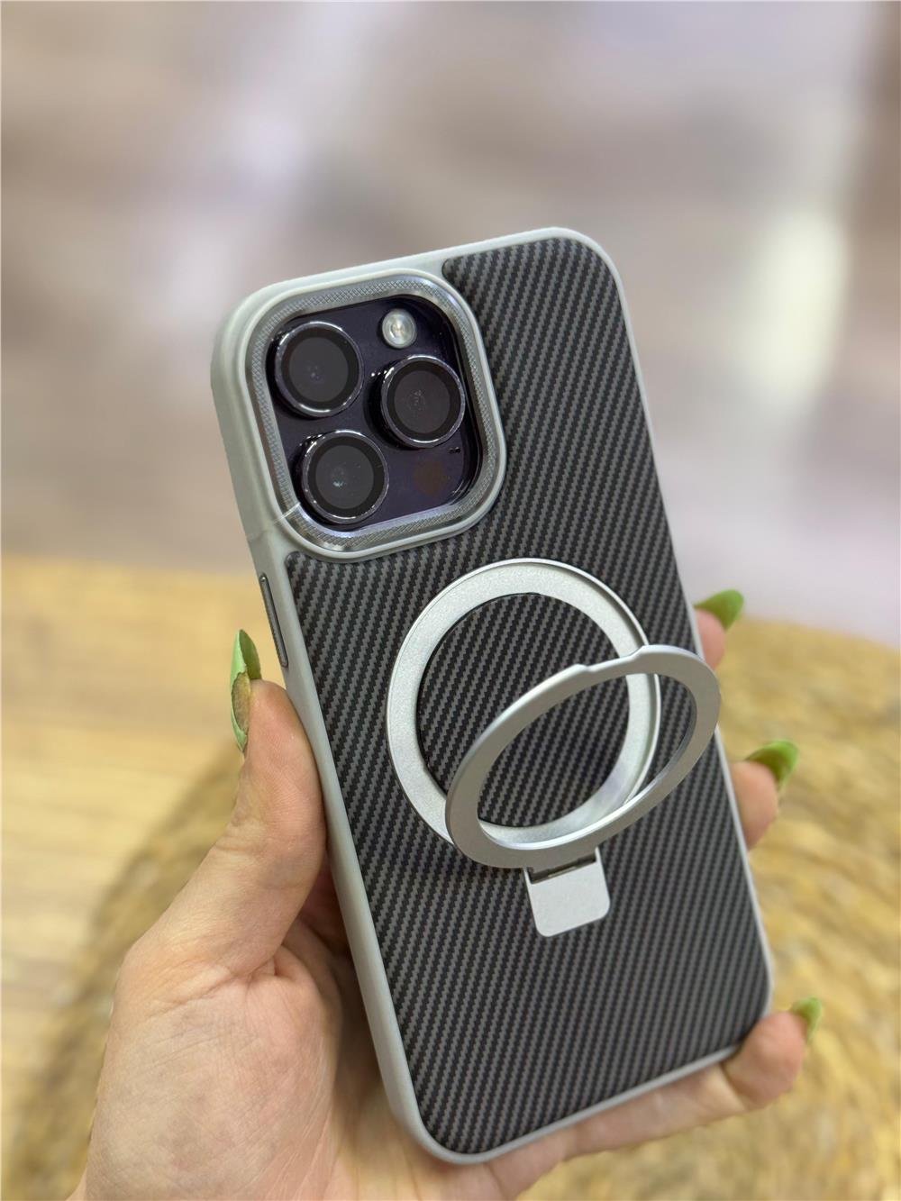 iPhone 14 Pro Max Kılıf - Standlı