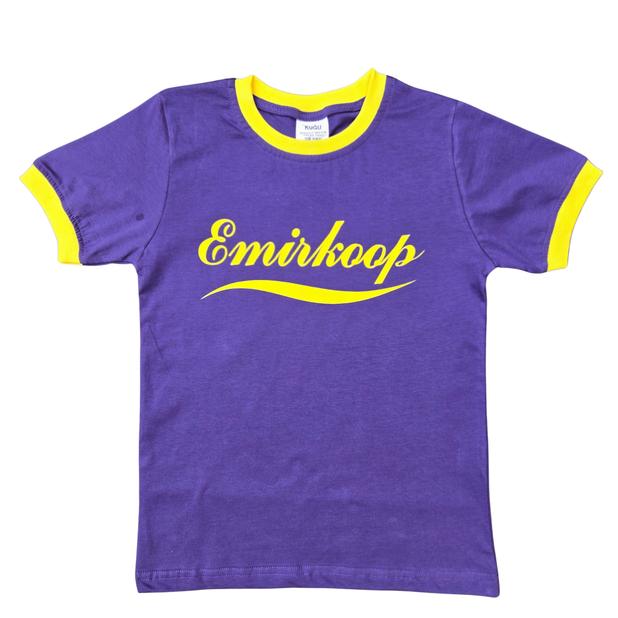 Emirkoop İlkokulu Pamuklu Basıc Baskılı Penye Mor