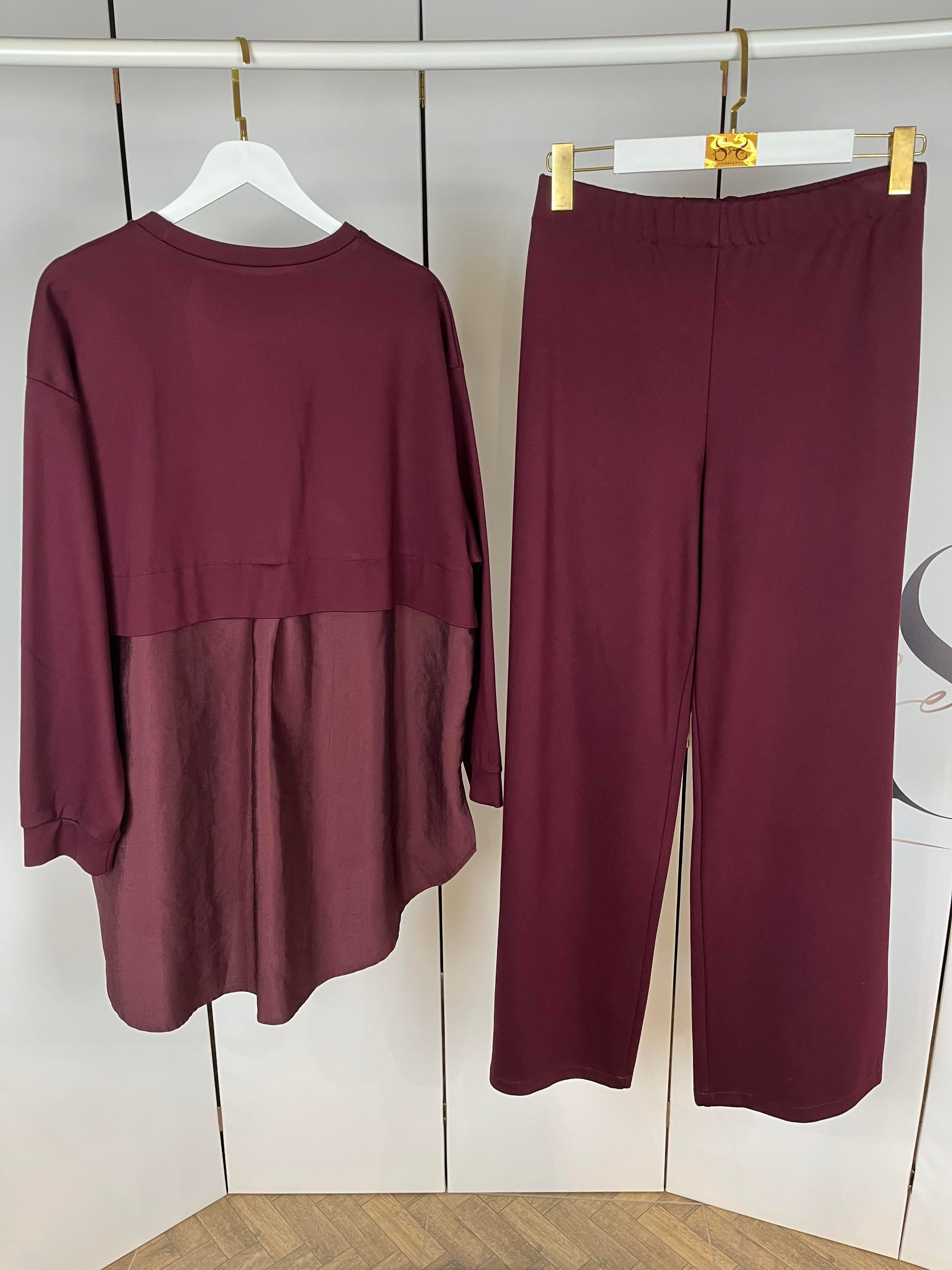 GOLD DÜĞME DETAYLI TAKIM