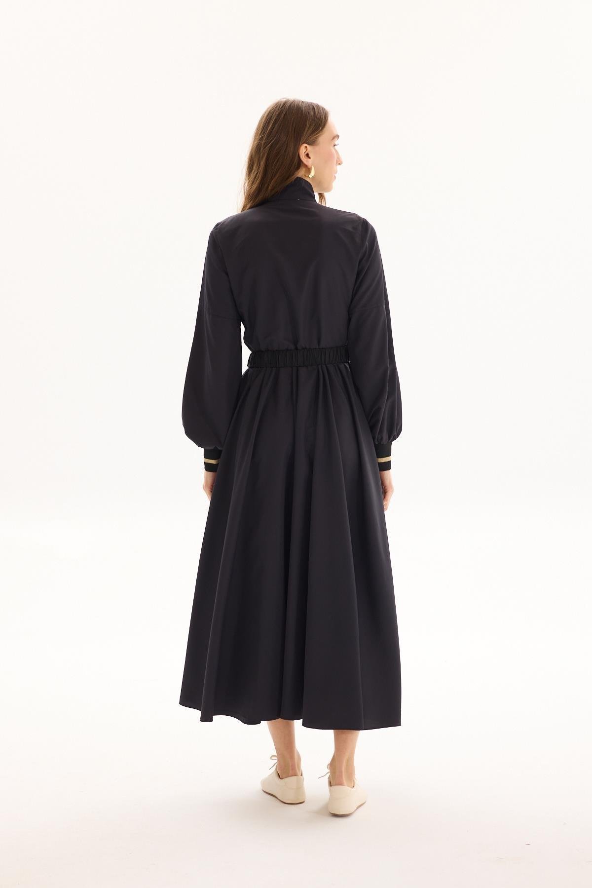 MSSM SHINY ZIPPER ELBİSE