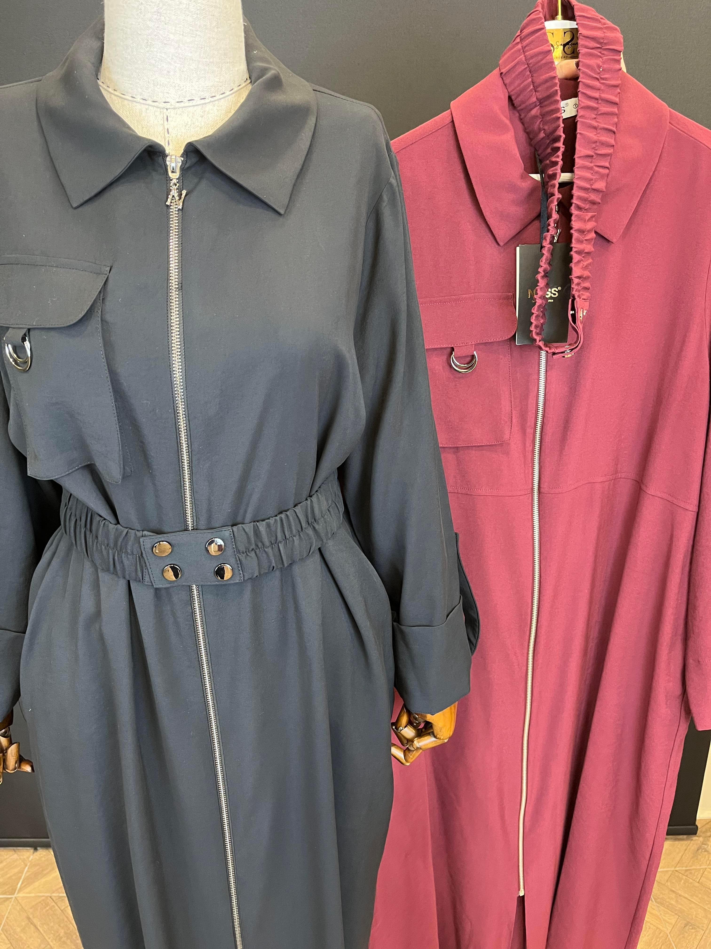 NUSS KEMERLİ ELBİSE