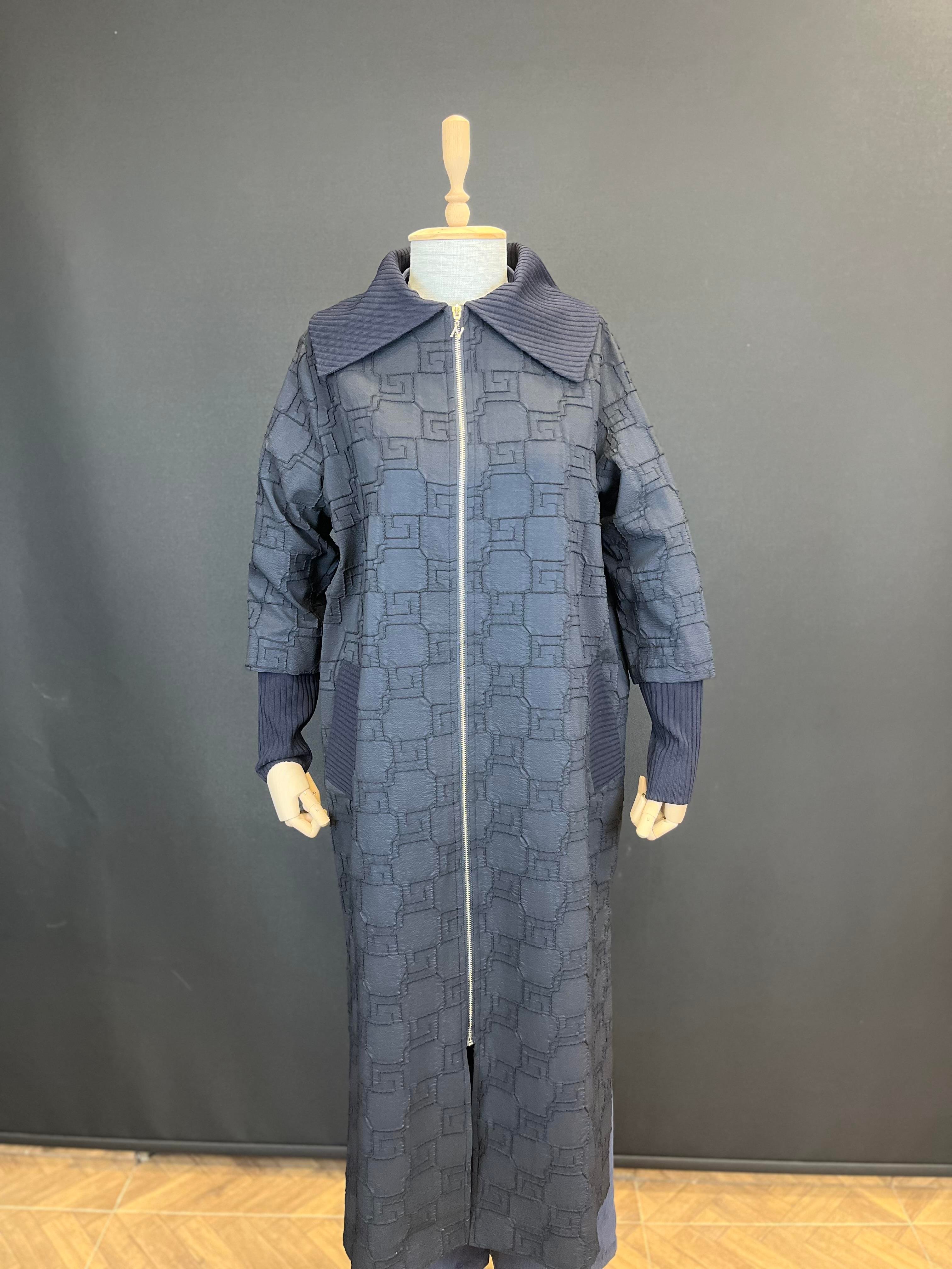 NUSS LACİVERT PARDESÜ