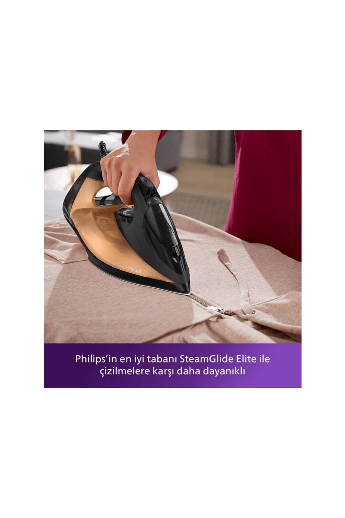 7000 Serisi Buharlı Ütü, 2800W, 50 g/dk Sürekli Buhar, 250 g Şok Buhar, DST7040/80