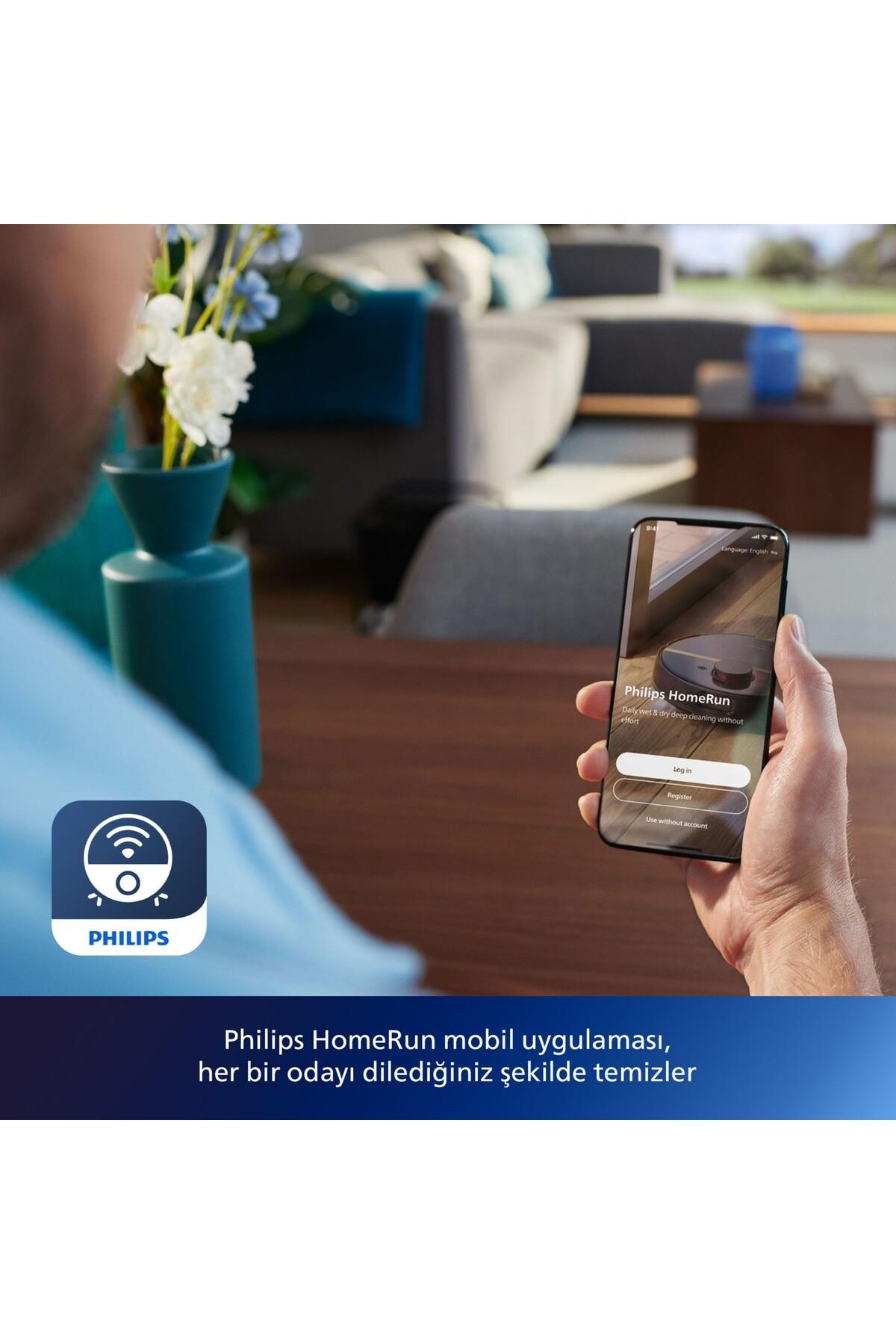 7000 Serisi HomeRun Aqua Islak Kuru Robot Süpürge, Sarj İstasyonlu, XU7000/02